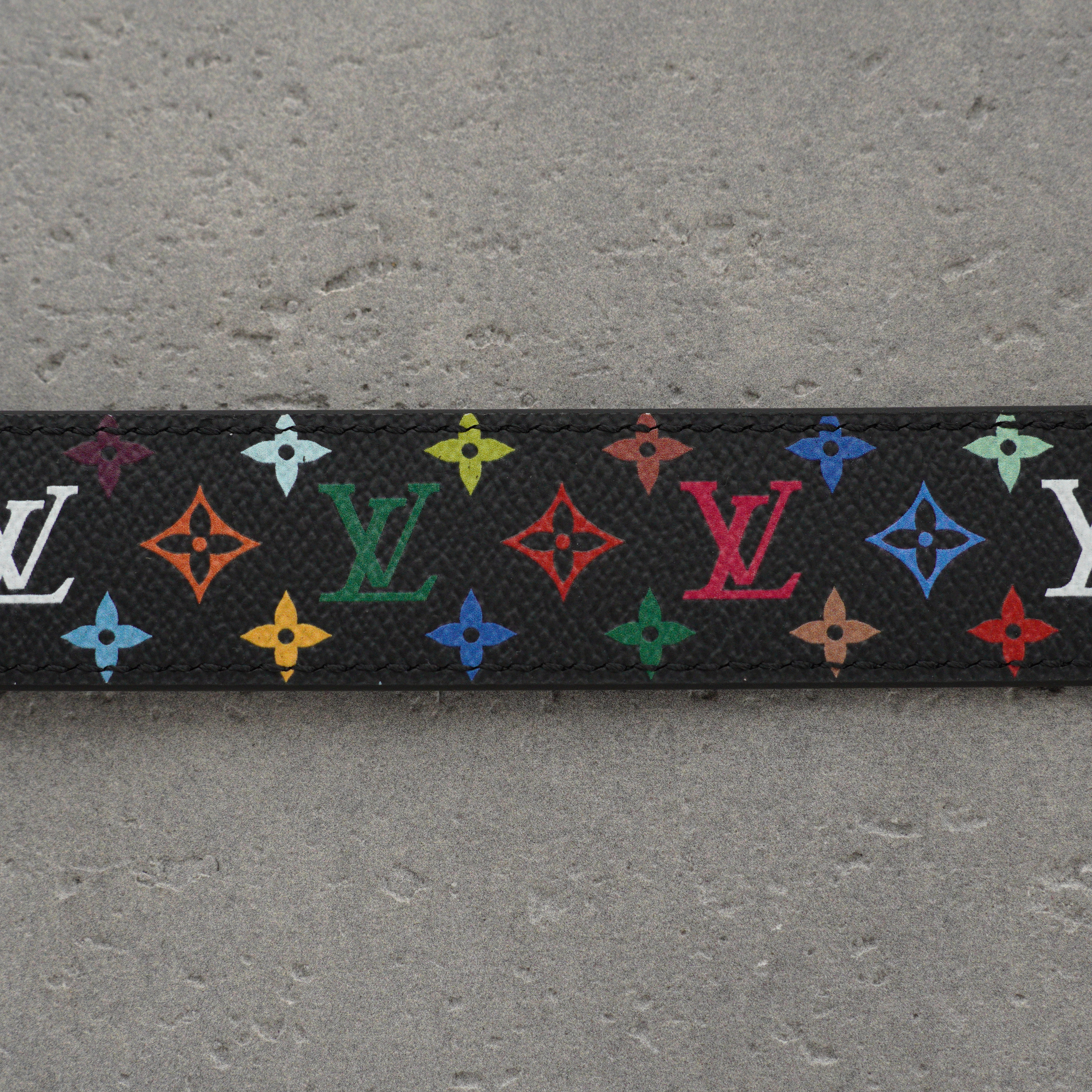 Louis Vuitton x Takashi Murakami LV D-Ring 30mm Belt（M8982）