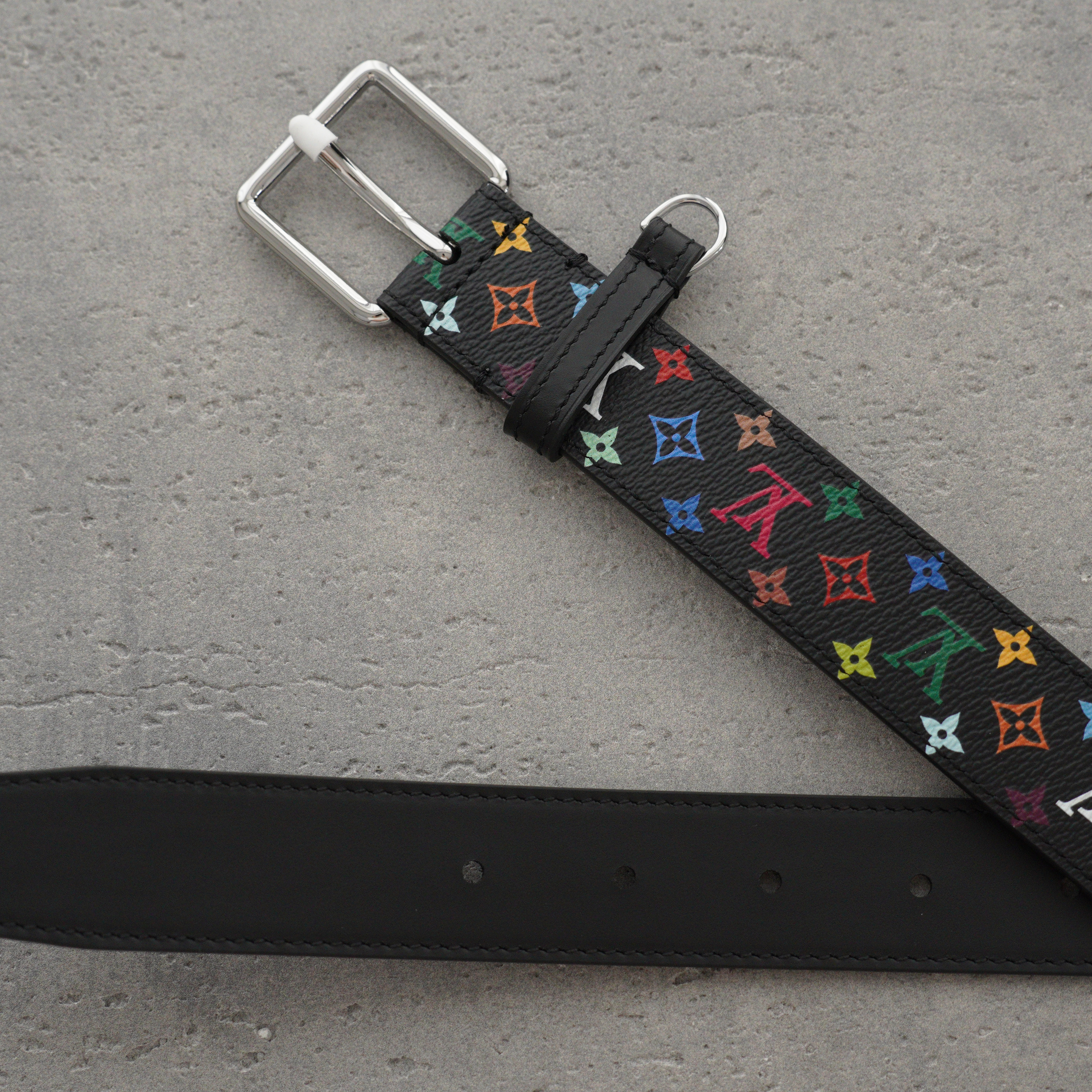 Louis Vuitton x Takashi Murakami LV D-Ring 30mm Belt（M8982）