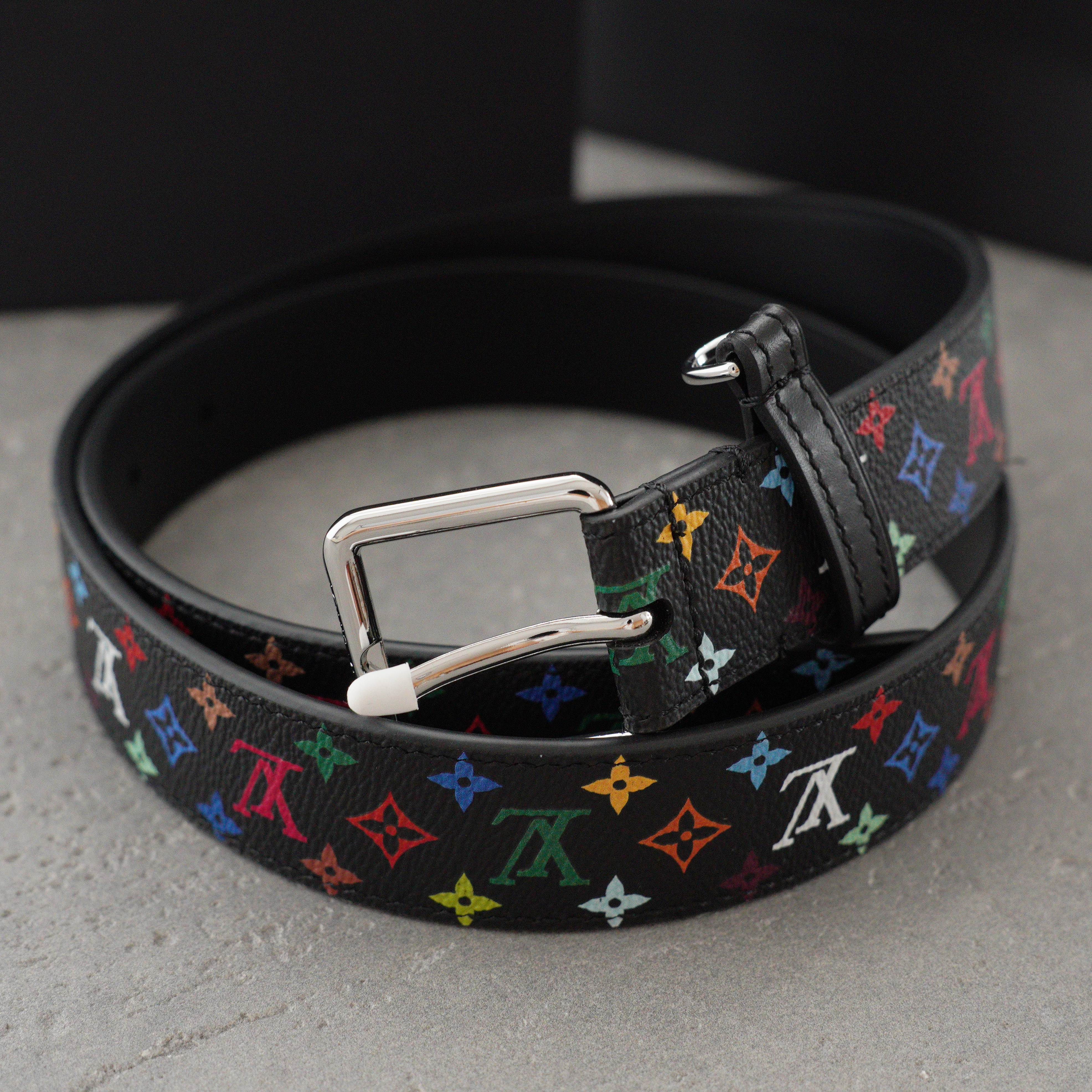Louis Vuitton x Takashi Murakami LV D-Ring 30mm Belt（M8982）
