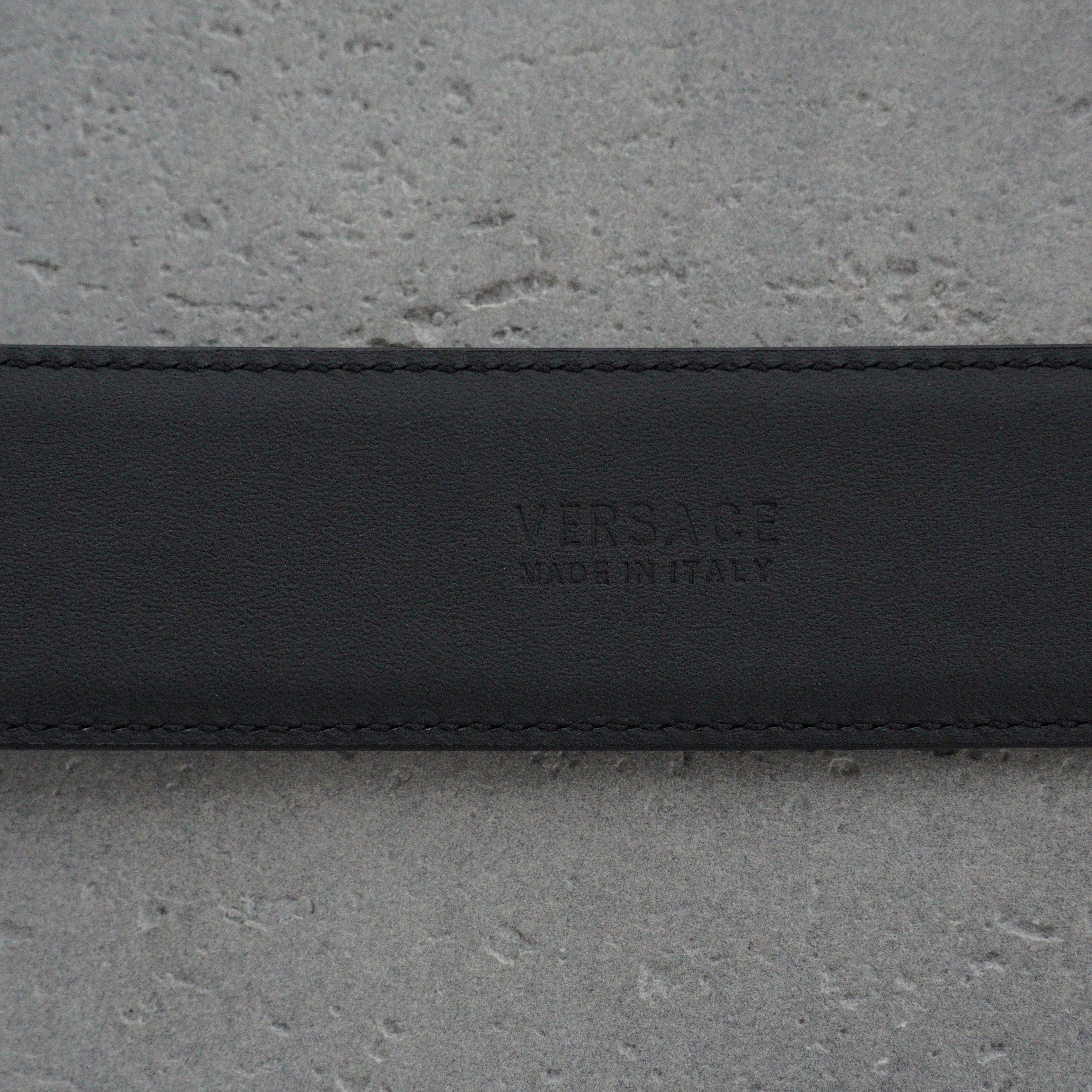 Versace La Medusa leather belt（DCU4140DVTP1）