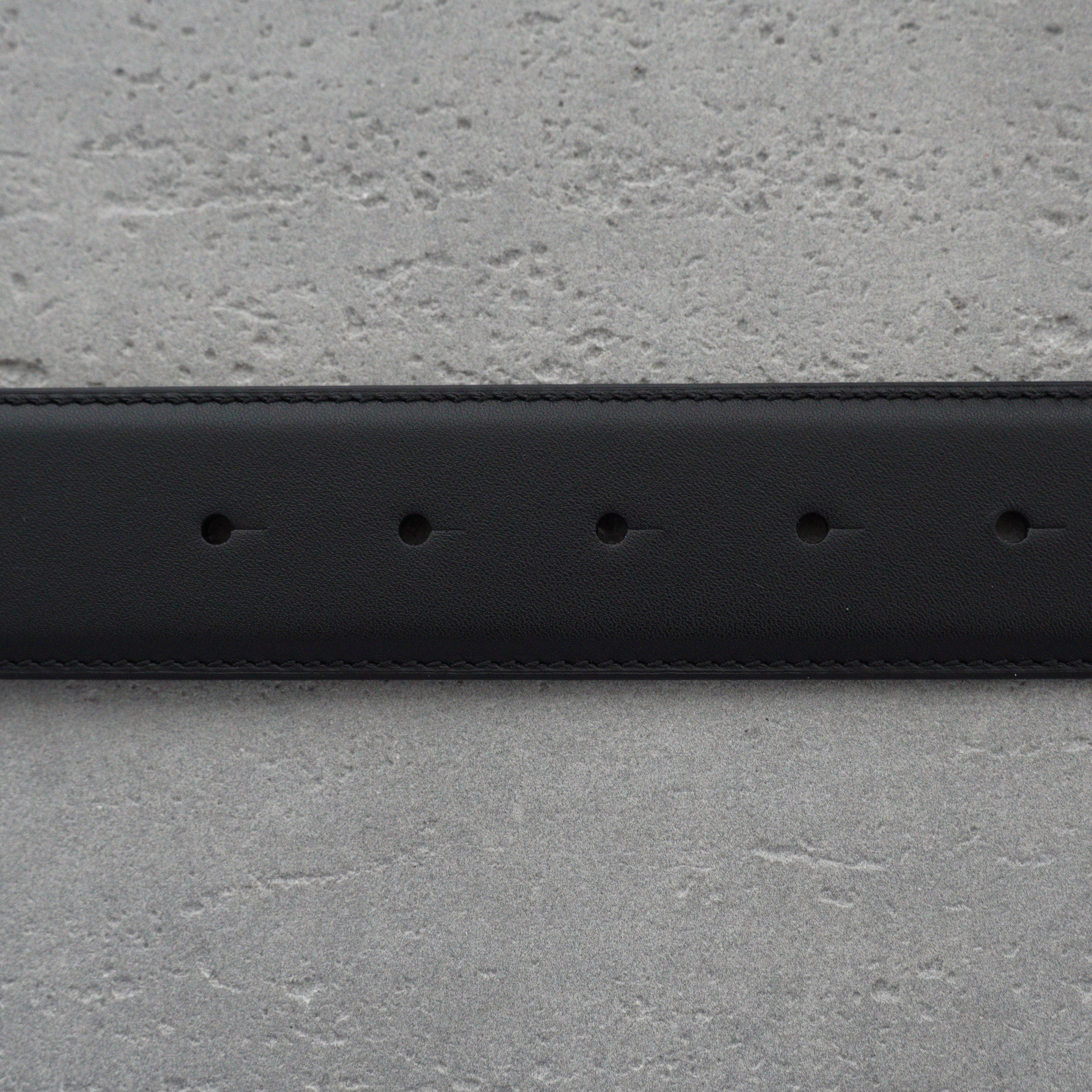 Amiri 3.5cm calfskin belt-black（PF22MAL002001）