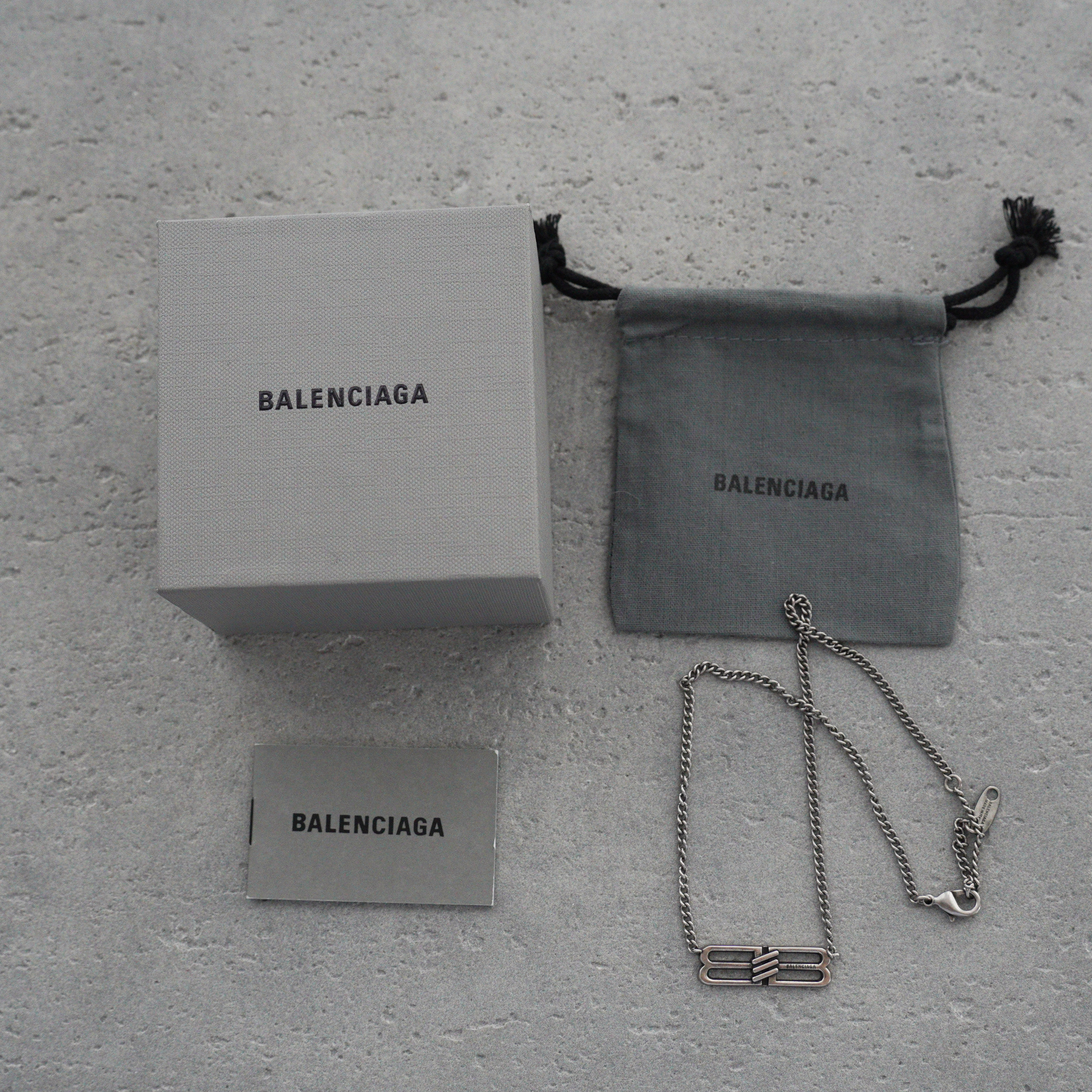 BALENCIAGA BB Icon Necklace（696223TZ99I0911）