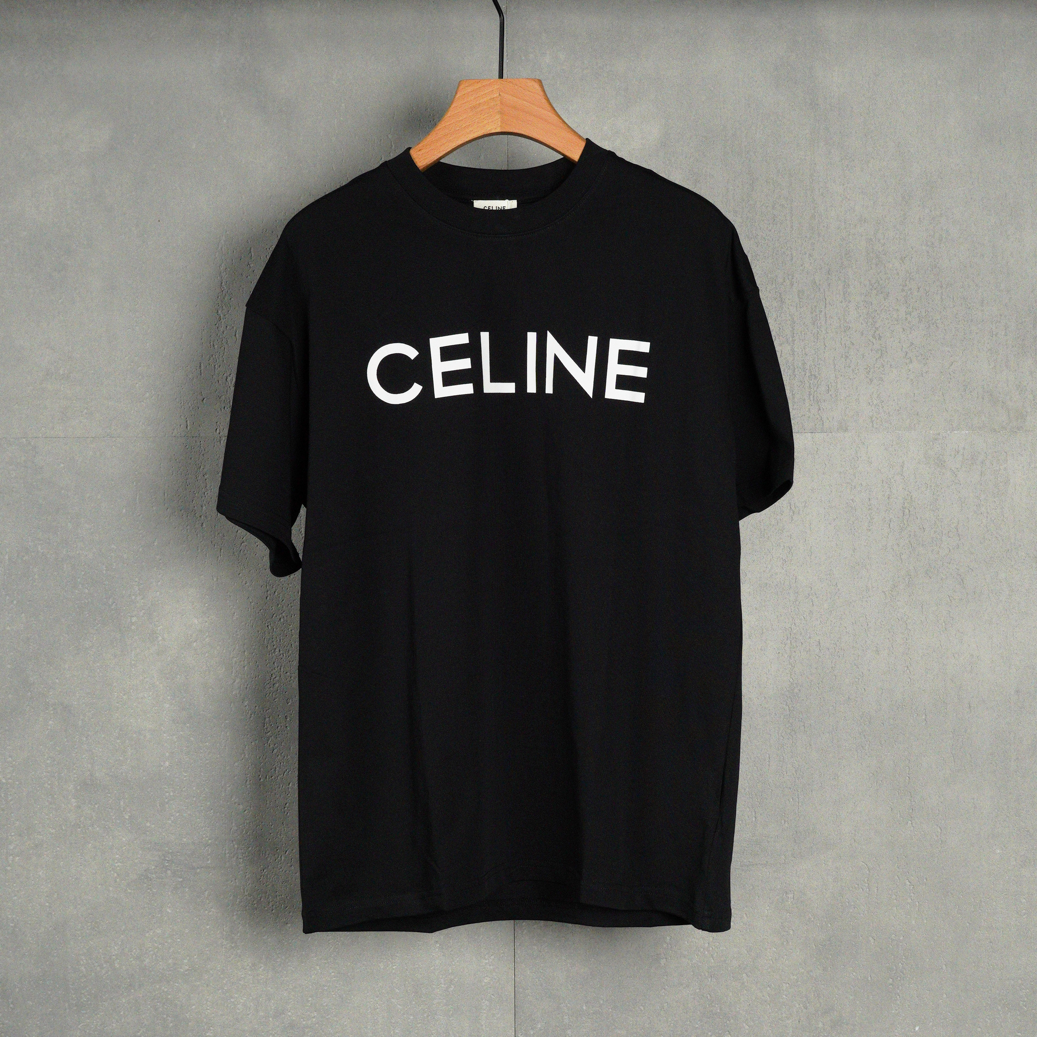 CELINE Loose T-shirt in Cotton Jersey (2X681671Q-38AW）