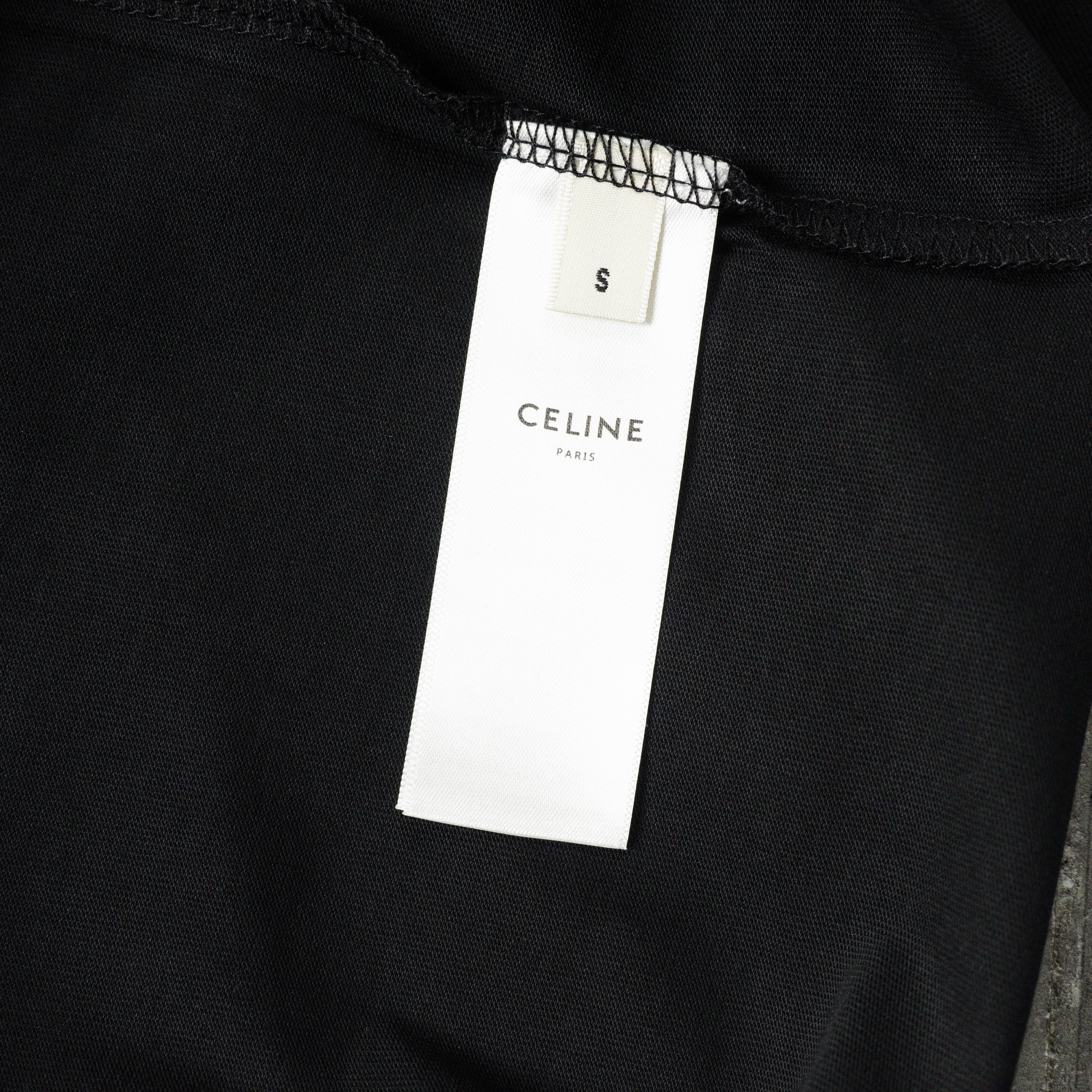 CELINE Loose T-shirt in Cotton Jersey (2X681671Q-38AW）