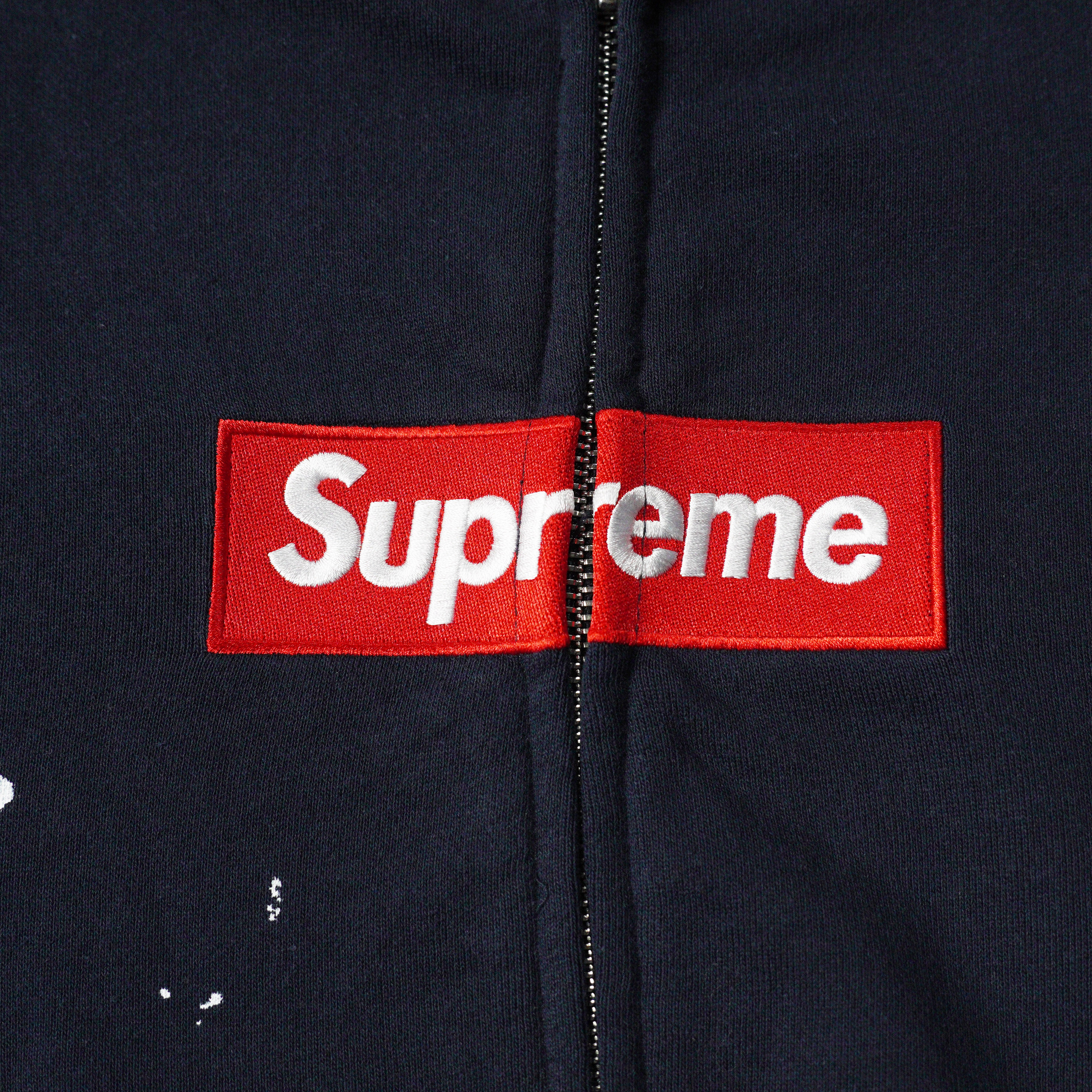 Supreme x MM6 Maison Margiela Box Logo Zip Up Hooded Sweatshirt（SUP-SS26-005）