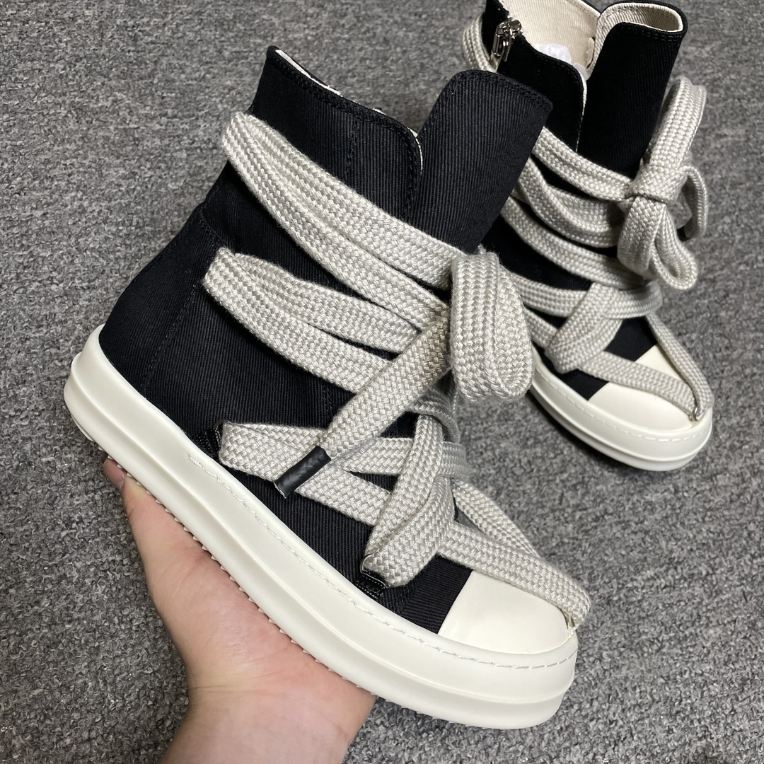 RICK OWENS DRKSHDW denim high tops (DU02C5805DOW2-9811)