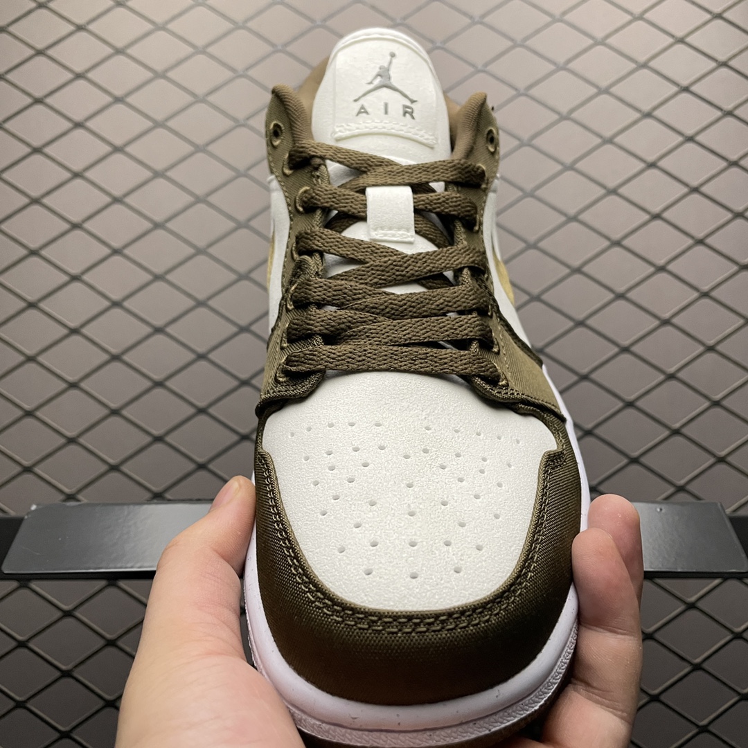 Nike WMNS Air Jordan 1 Low SE "Light Olive"（DV0426-301）