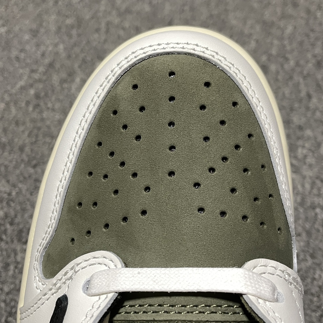 Travis Scott × Nike Air Jordan 1 Low OG SP "Olive"(DM7866-200)