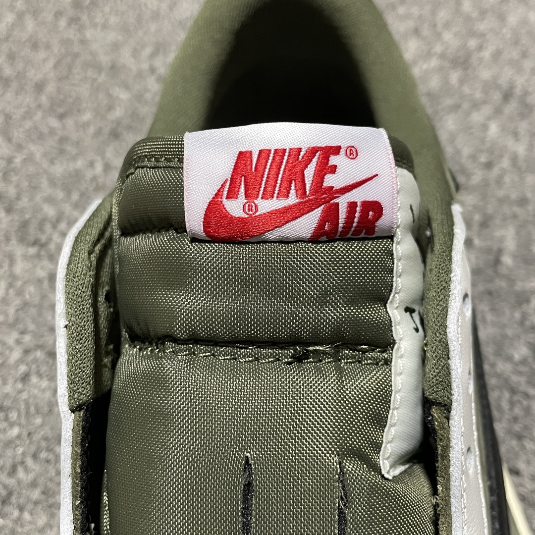 Travis Scott × Nike Air Jordan 1 Low OG SP "Olive"(DM7866-200)