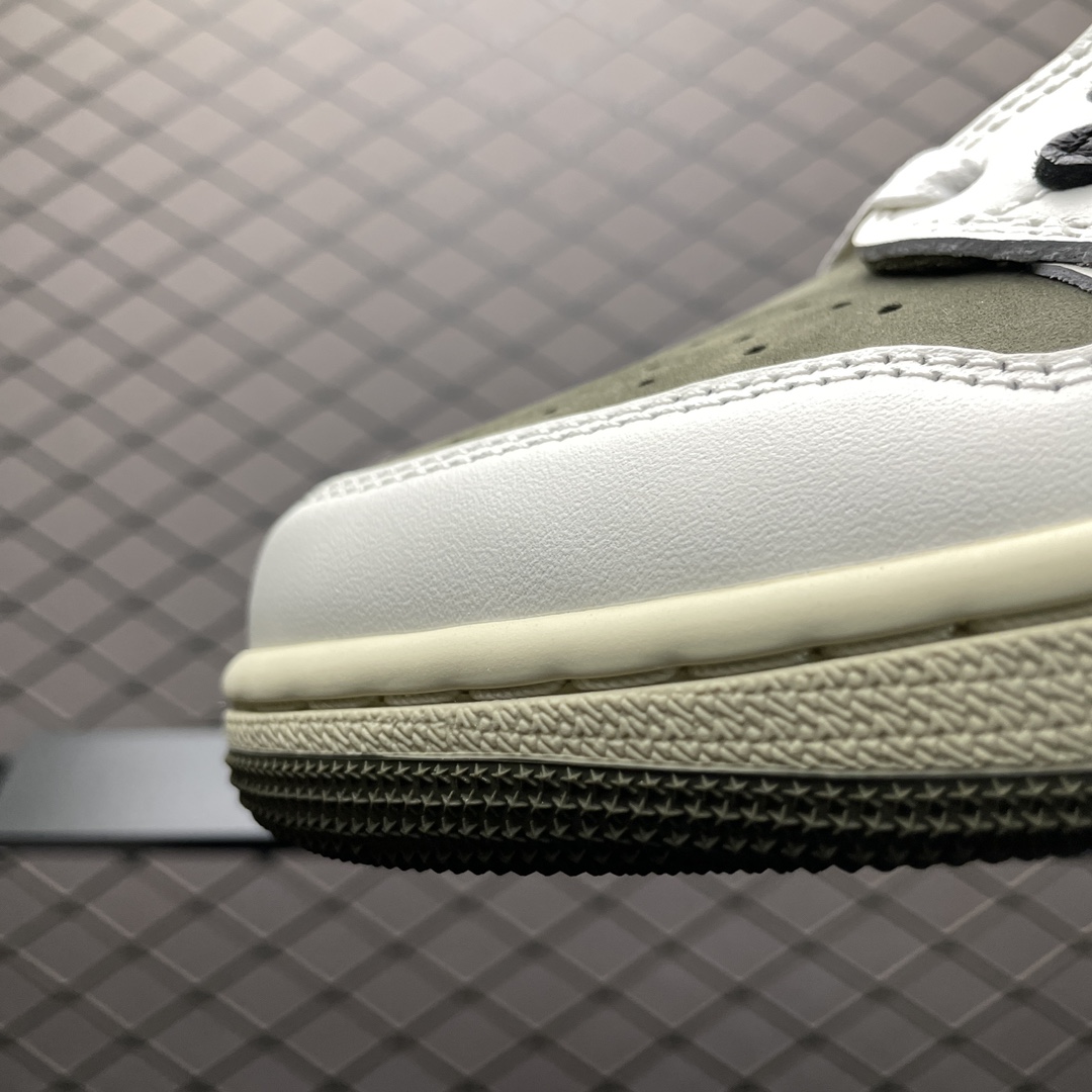 Travis Scott × Nike Air Jordan 1 Low OG SP "Olive"(DM7866-200)