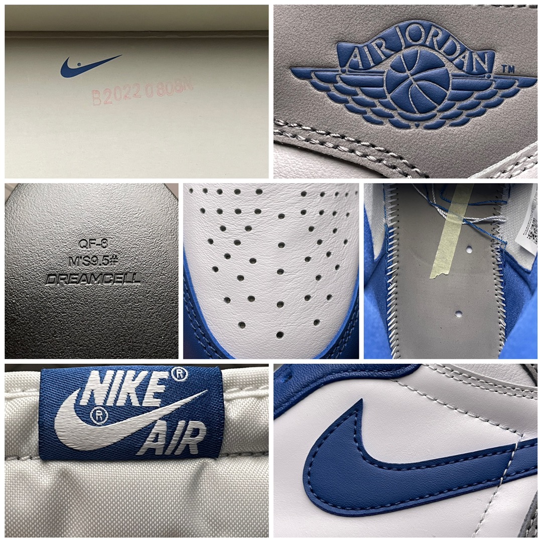 Nike Air Jordan 1 High OG "True Blue"（DZ5485-410）