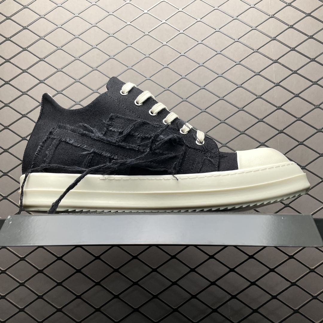 RICK OWENS DRKSHDW old low-top sneakers (Du01C6809SLASH-911)
