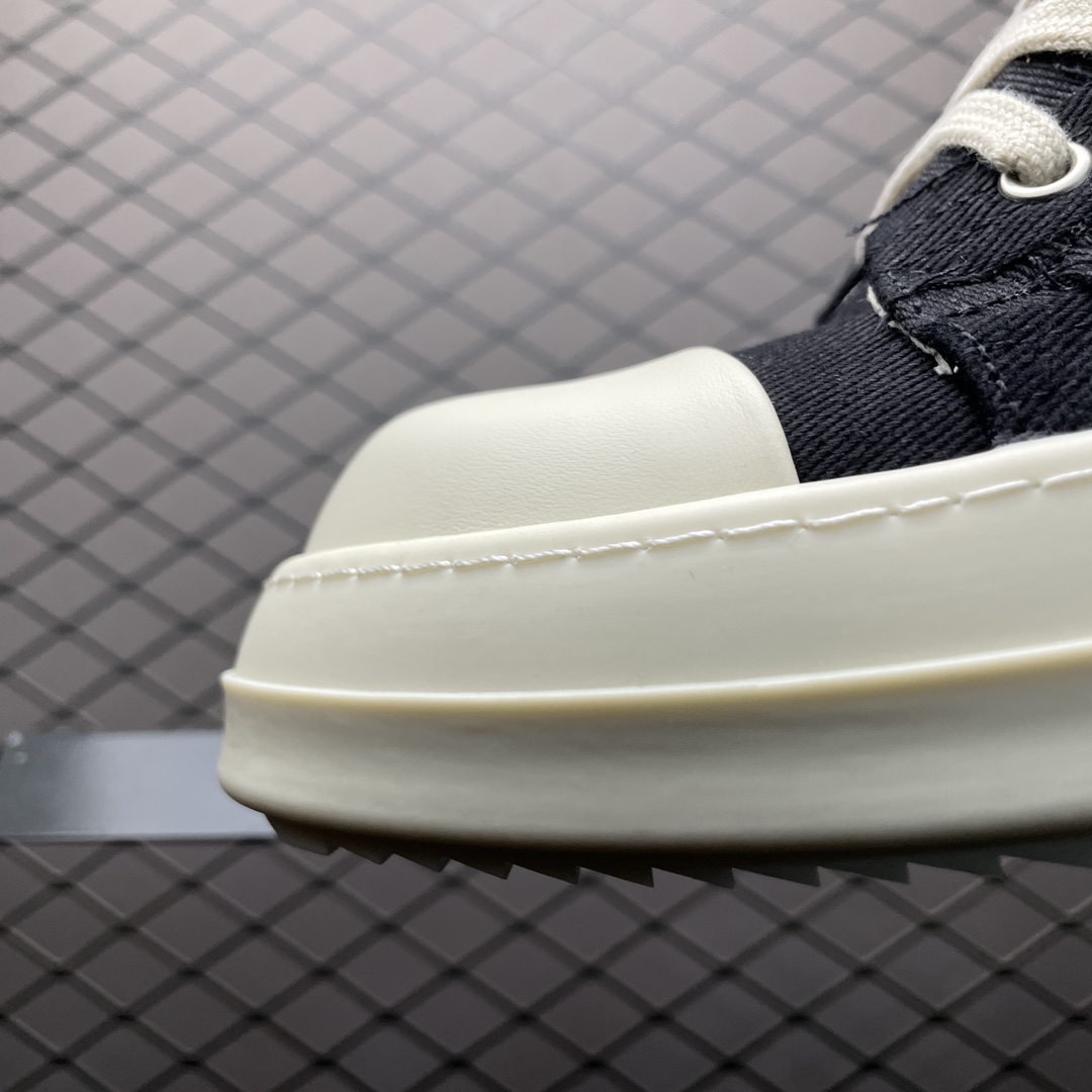 RICK OWENS DRKSHDW old low-top sneakers (Du01C6809SLASH-911)