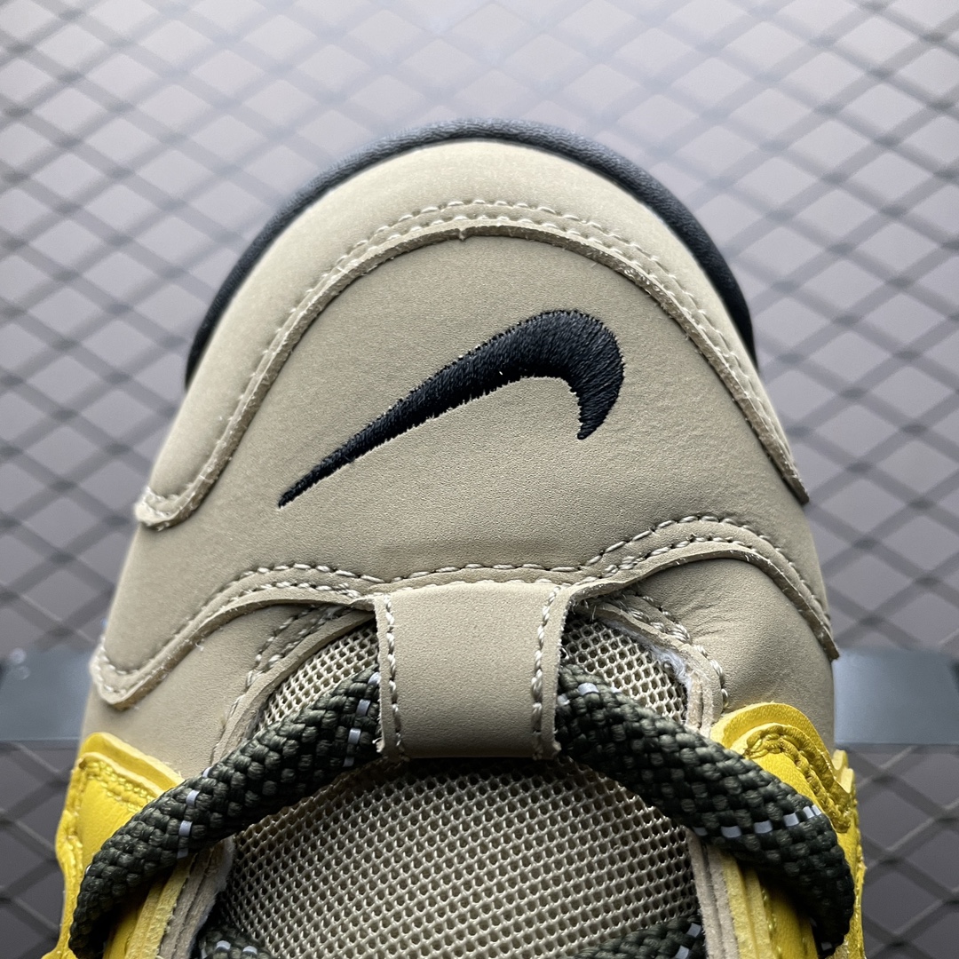 AMBUSH × Nike Air More Uptempo Low "Vivid Sulfur and Limestone"(FB1299-200)