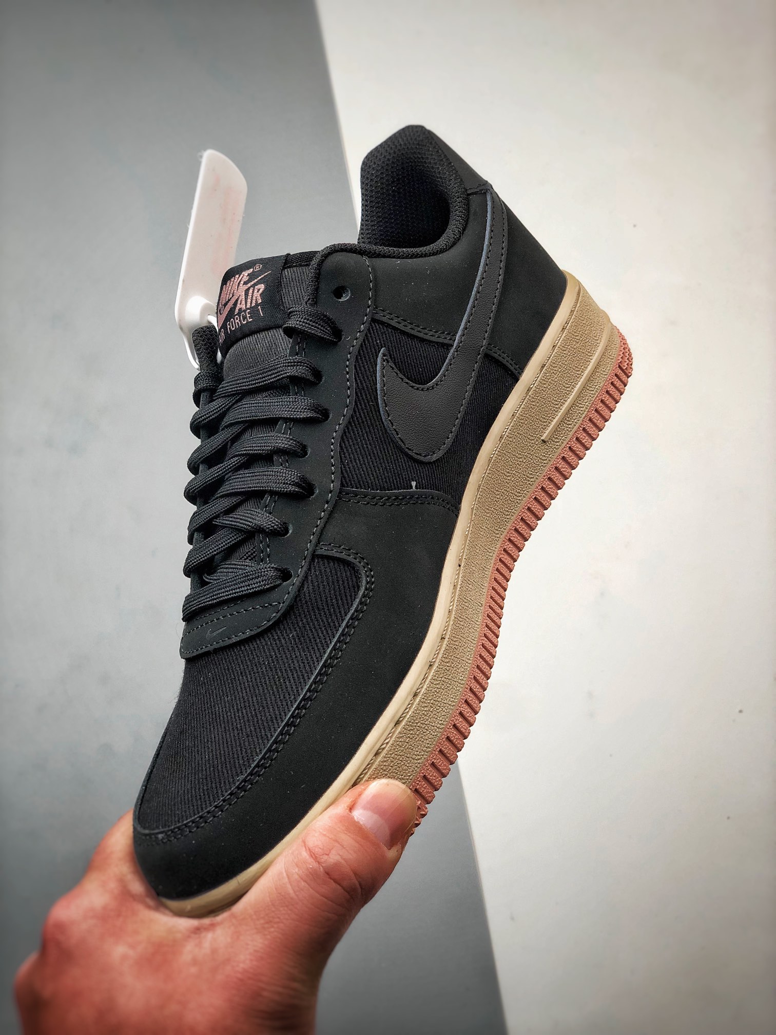 Nike Air Force 1 07  "Suede Black"( FB8876-001)