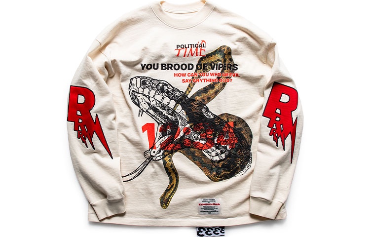 RRR123 python long sleeve Tee（FG50-072FLG-026）
