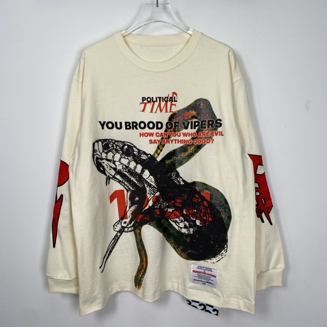 RRR123 python long sleeve Tee（FG50-072FLG-026）