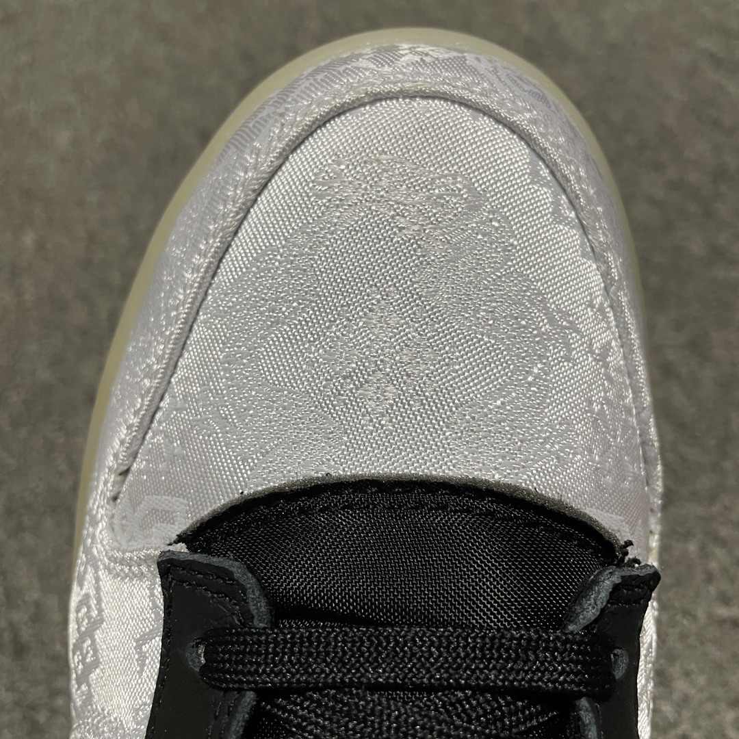 CLOT × Fragment × Nike Dunk Low "Black and White"（FN0316-999）