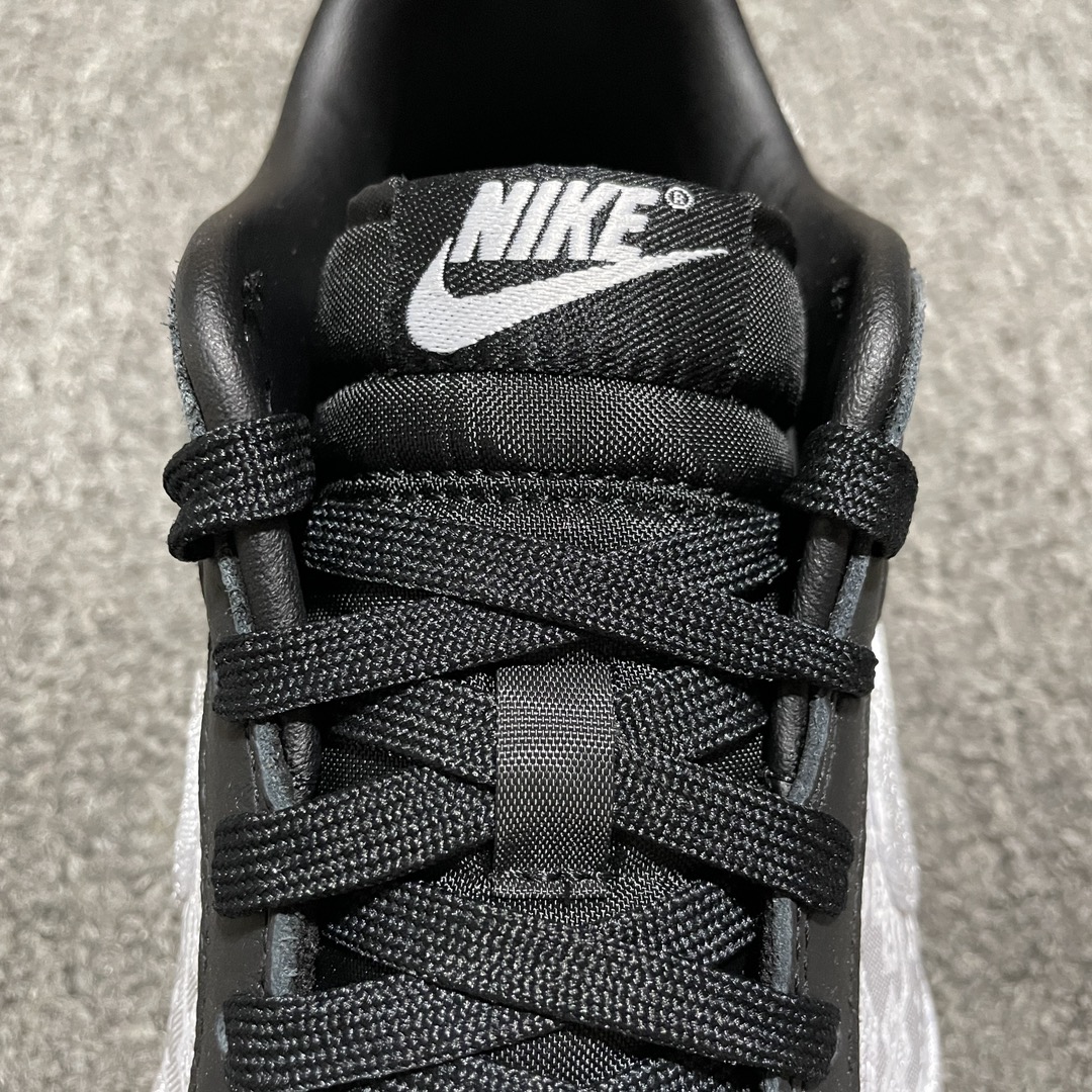 CLOT × Fragment × Nike Dunk Low "Black and White"（FN0316-999）