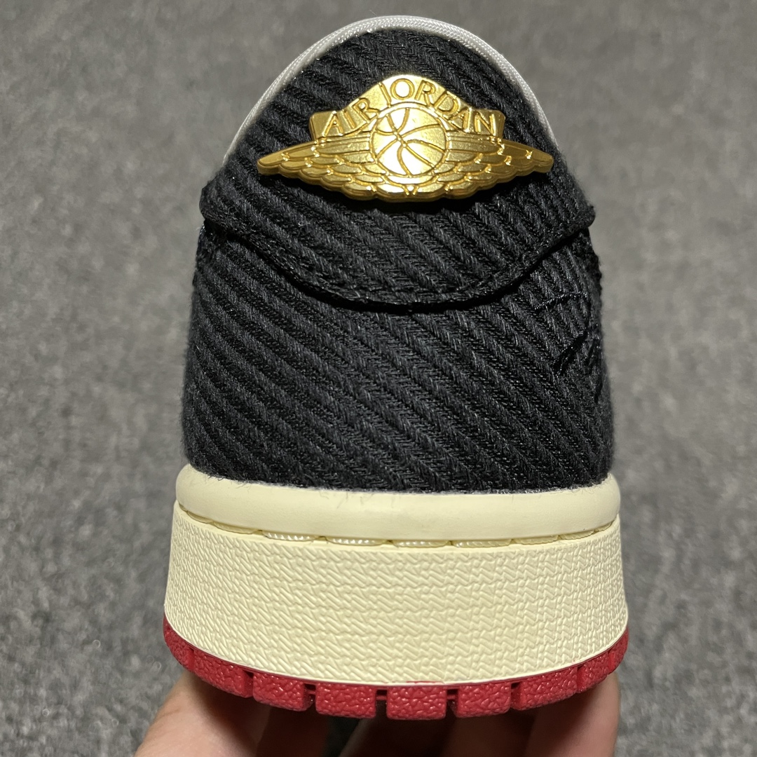 Trophy Room × Nike Air Jordan 1 Low OG "Sail and Varsity Red" (FN0432-100)