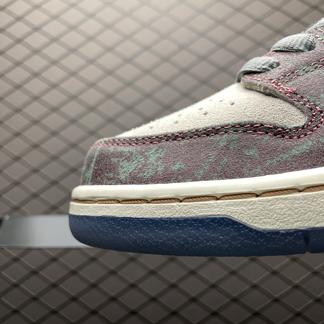 Crenshaw Skate Club × Nike SB Dunk Low PRO QS "Sail/Light Blue-Cedar"(FN4193-100)