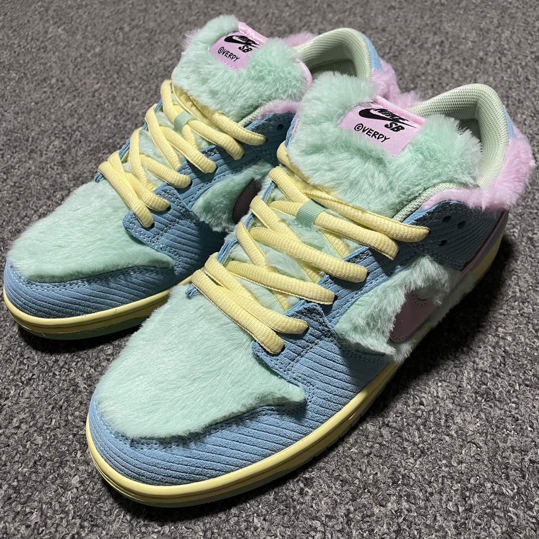 VERDY × Nike SB Dunk Low Pro QS "Visty/Blue Gaze and Enamel Green"(FN6040-400)