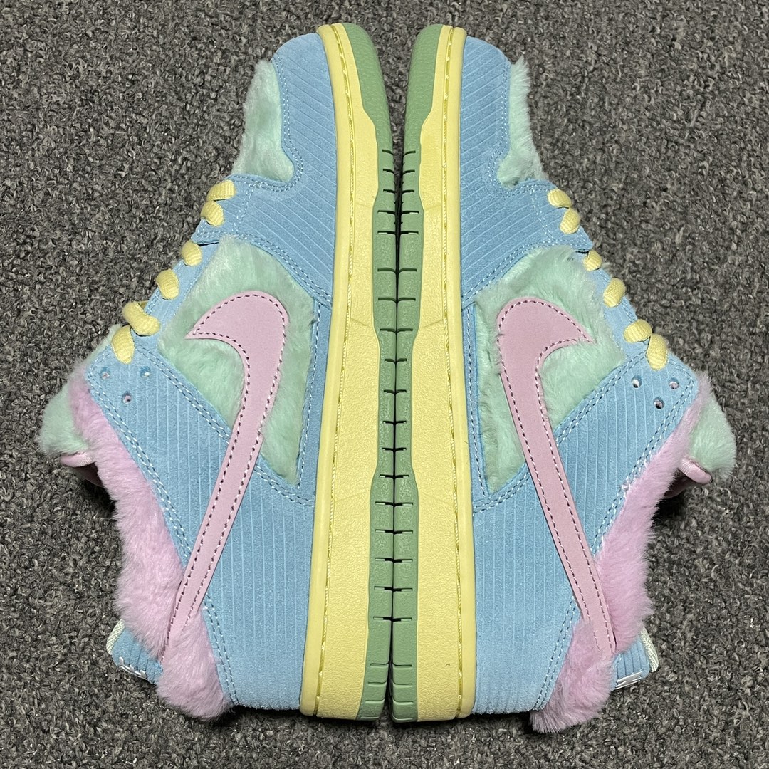 VERDY × Nike SB Dunk Low Pro QS "Visty/Blue Gaze and Enamel Green"(FN6040-400)