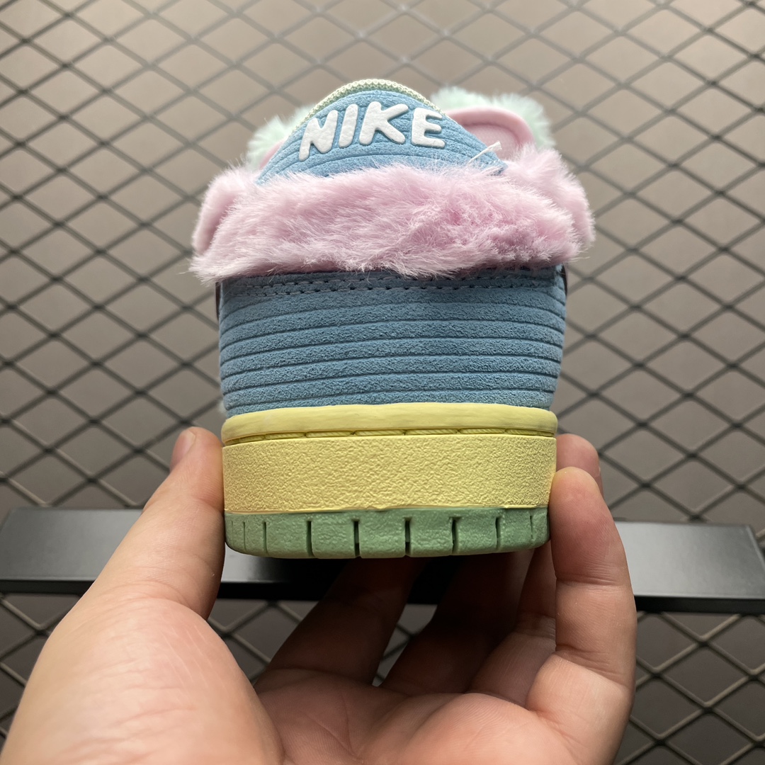 VERDY × Nike SB Dunk Low Pro QS "Visty/Blue Gaze and Enamel Green"(FN6040-400)
