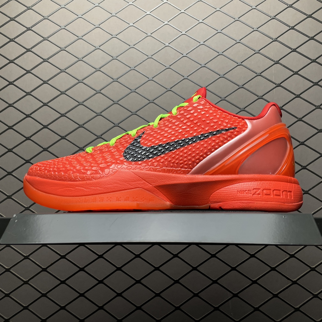 Nike Kobe 6 Protro "Reverse Grinch"（FV4921-600）