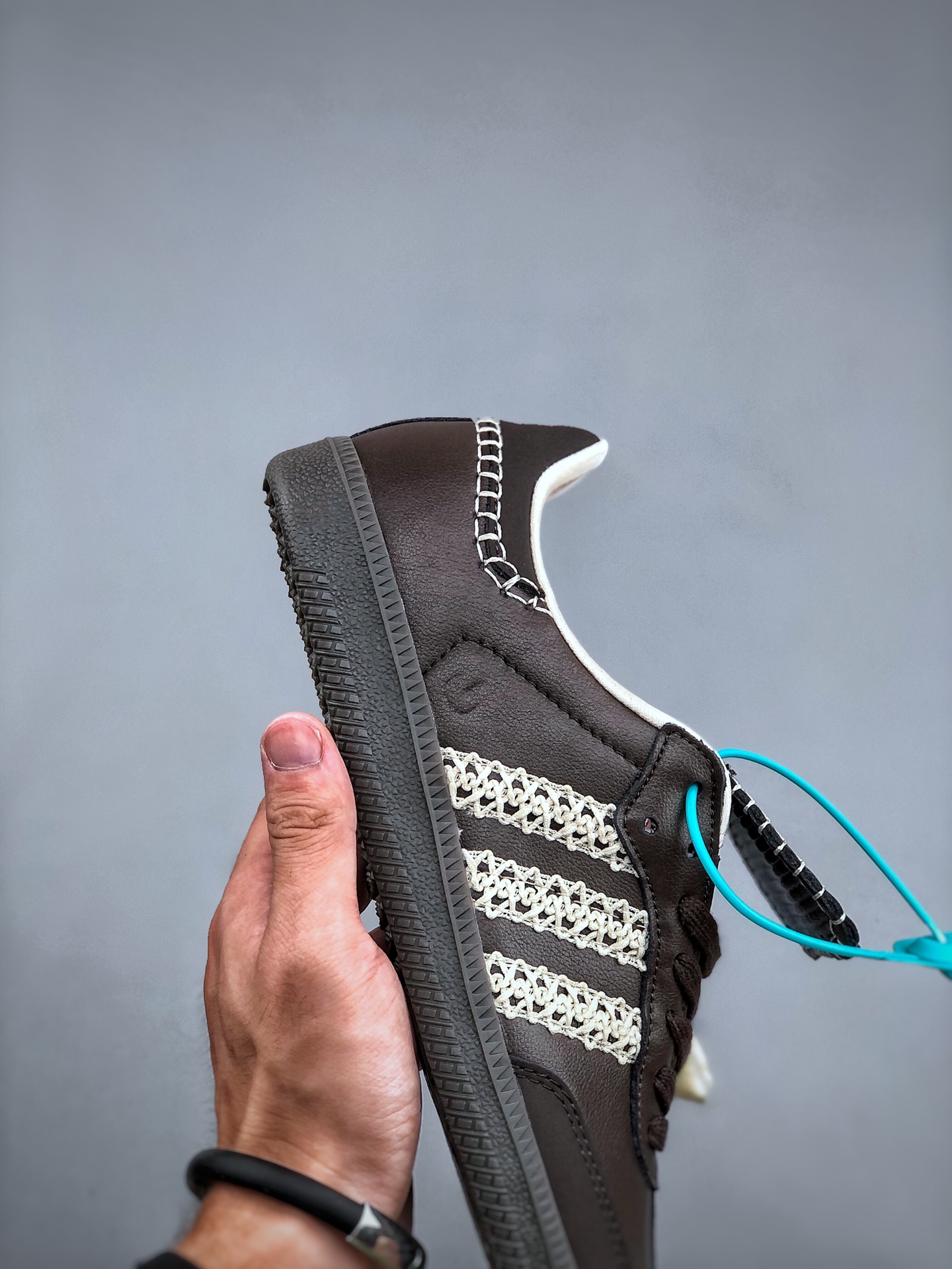 Wales Bonner x adidas originals Samba sneakers（FX7517）