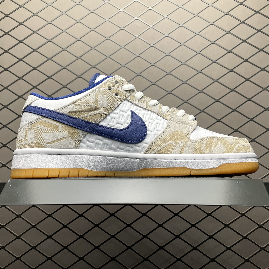 Rayssa Leal × Nike SB Dunk Low PRM "Pure Platinum and Vivid Purple"(FZ5251-001)