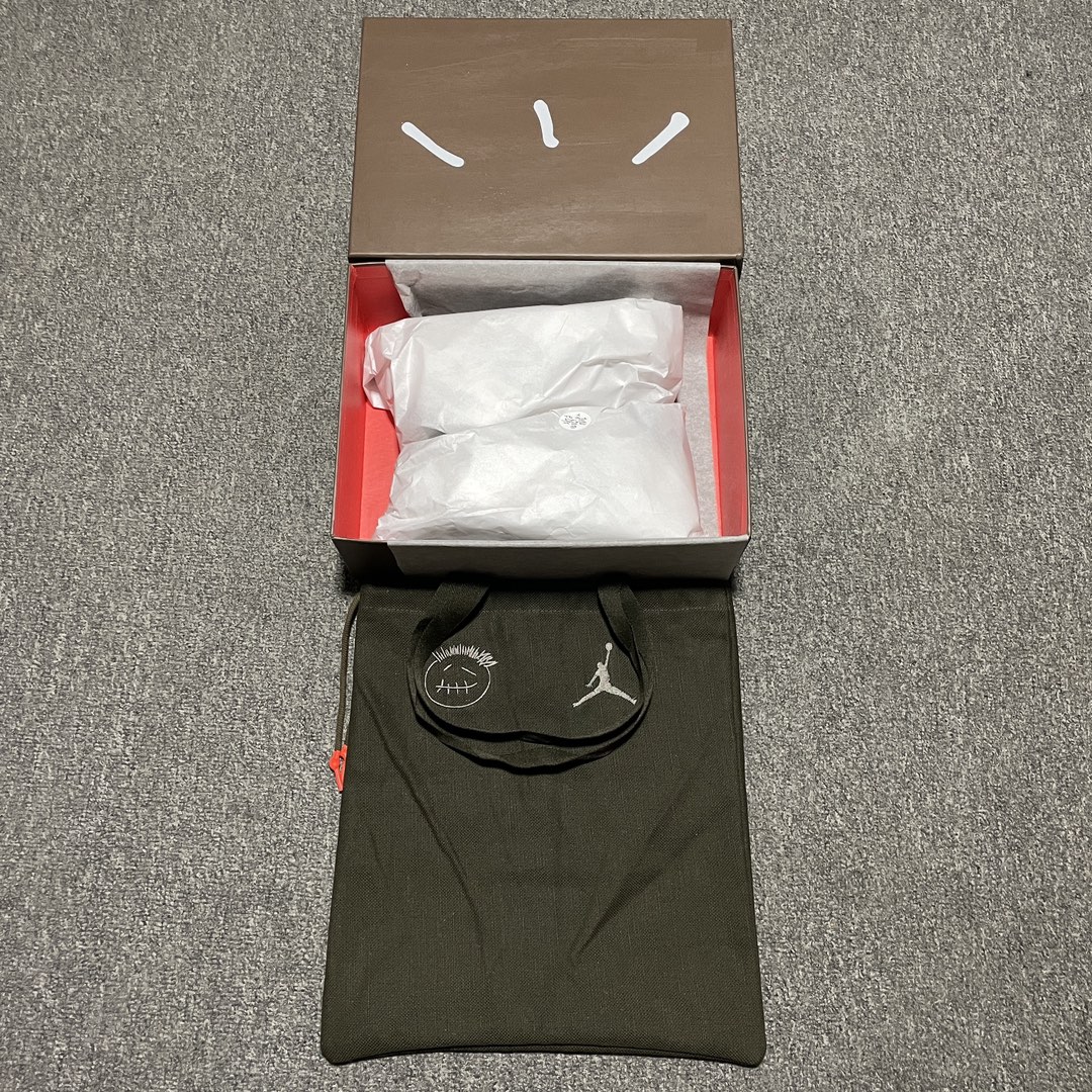 Travis Scott × Nike Jordan Jumpman Jack "Sail/Multi Color"(FZ8117-100)