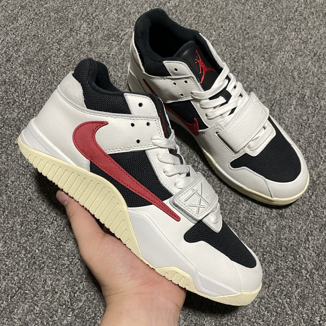 Travis Scott × Nike Jordan Jumpman Jack "Black/Multi Color"(FZ8117-101)