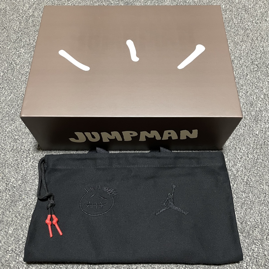 Travis Scott × Nike Jordan Jumpman Jack "Black/Multi Color"(FZ8117-101)