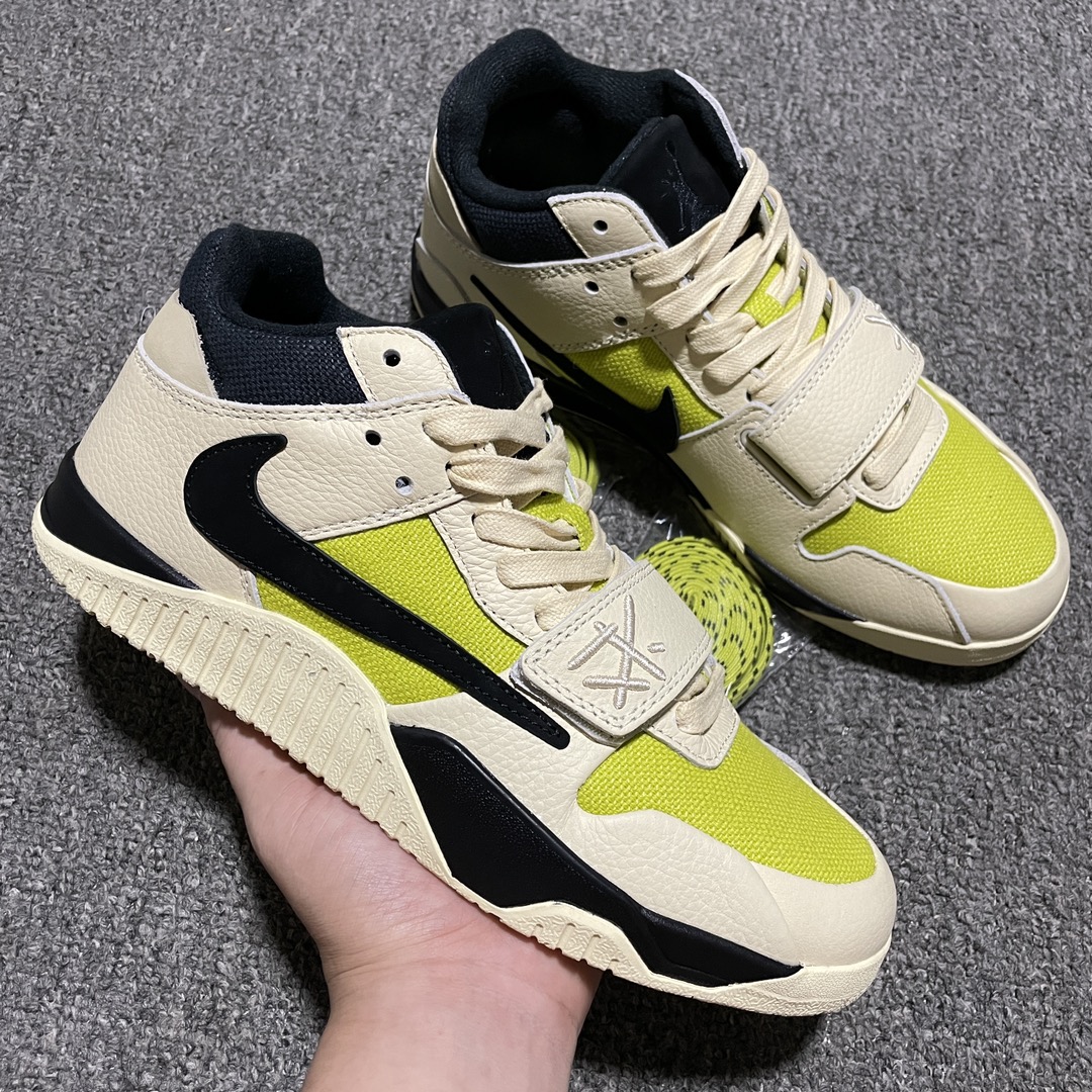 Travis Scott × Nike Jordan Jumpman Jack TR "Bright Cactus(FZ8117-102)