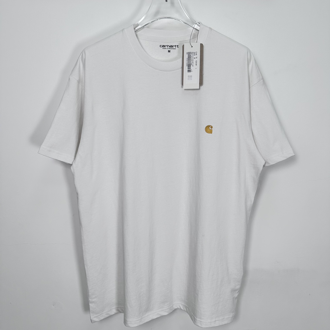 [Copy]Carhartt WIP カーハート ワンポイント刺繍 Tシャツ 半袖 サイズ：メンズ L ブラック あす楽対応 （I026391-00H-X2）