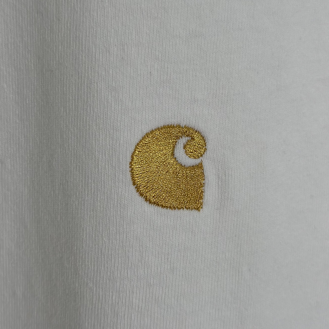 [Copy]Carhartt WIP カーハート ワンポイント刺繍 Tシャツ 半袖 サイズ：メンズ L ブラック あす楽対応 （I026391-00H-X2）