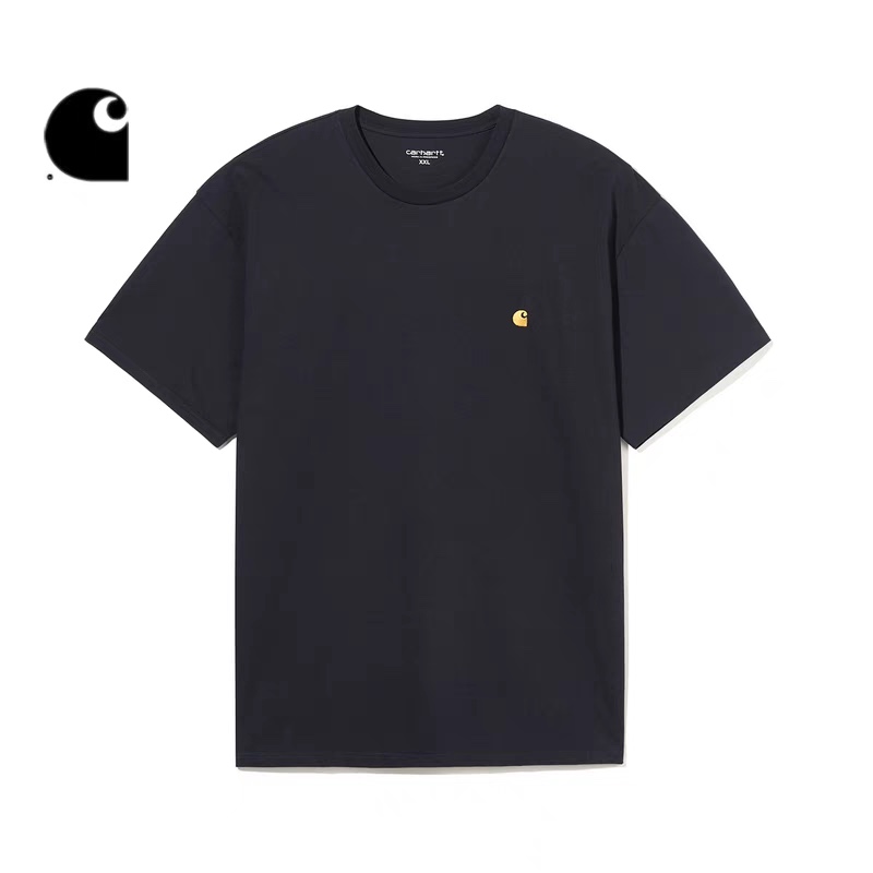 Carhartt WIP カーハート ワンポイント刺繍 Tシャツ 半袖 サイズ：メンズ L ブラック あす楽対応 （I026391-00H-XX）