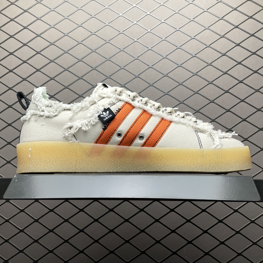 [Copy]アディダスです/Song for the Mute × adidas Originals Campus 80s "Core Black/Cream White/Linen Green"（ID4818）