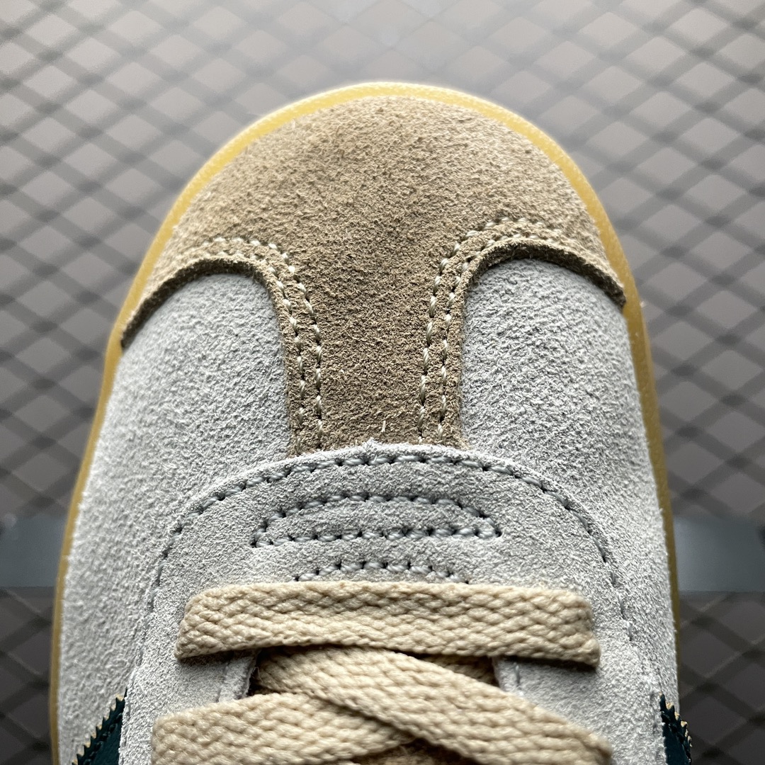 adidas Originals WMNS Gazelle "White/Collegiate Green/Magic Beige（ID7056）