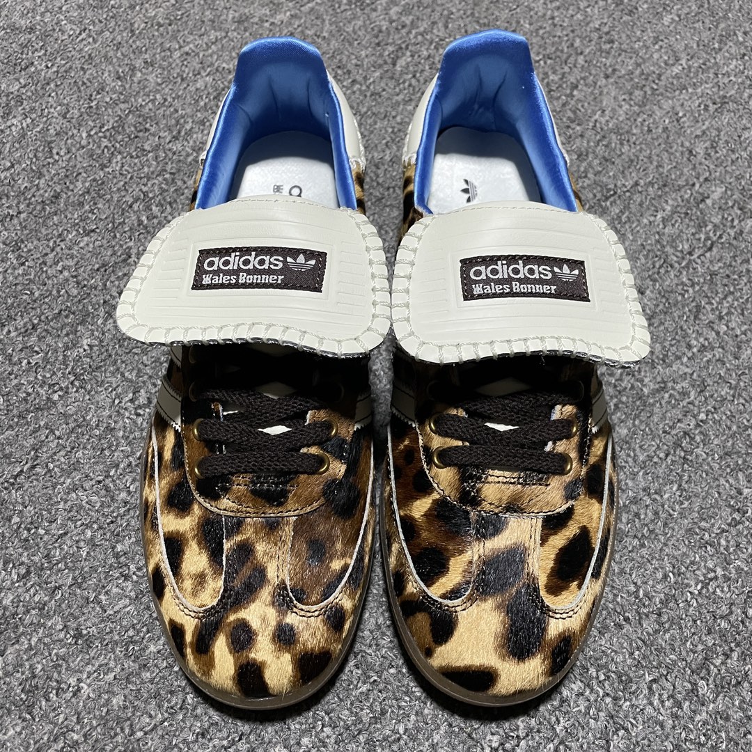 Wales Bonner × adidas Samba Pony Leo Low "Dark Brown/Cream White"（IE0578）