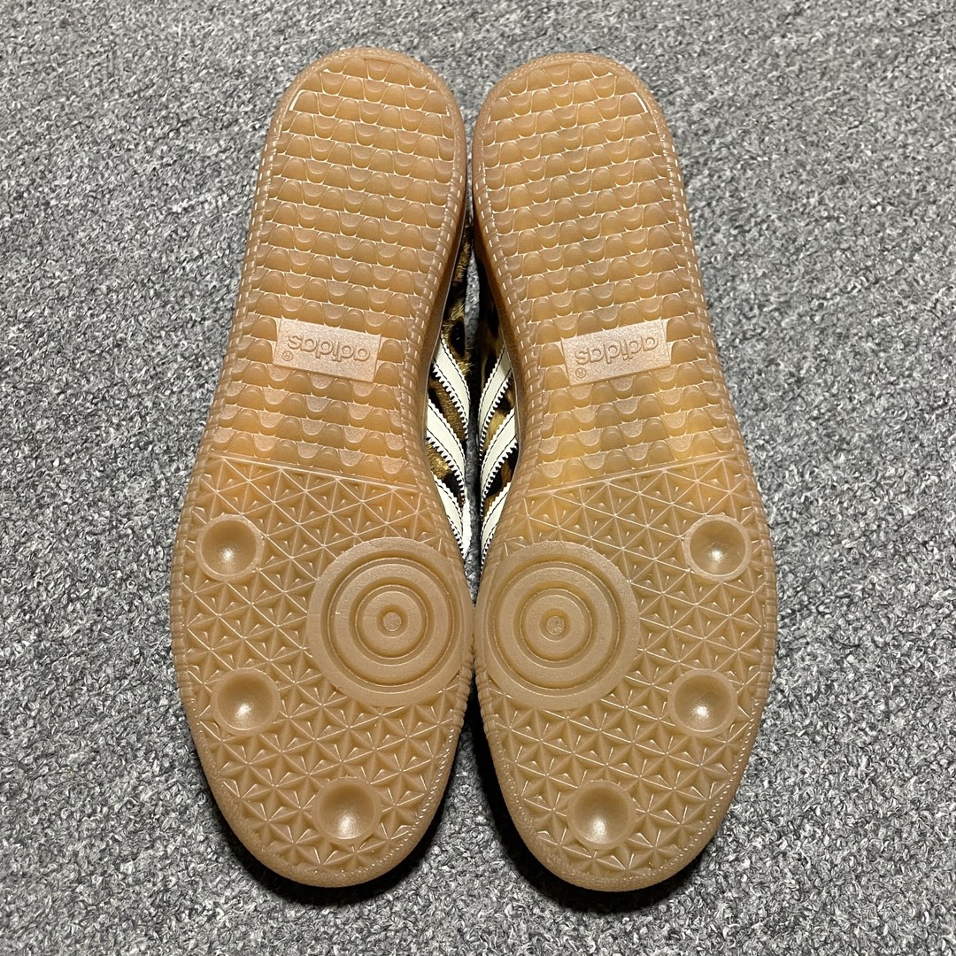 Wales Bonner × adidas Samba Pony Leo Low "Dark Brown/Cream White"（IE0578）