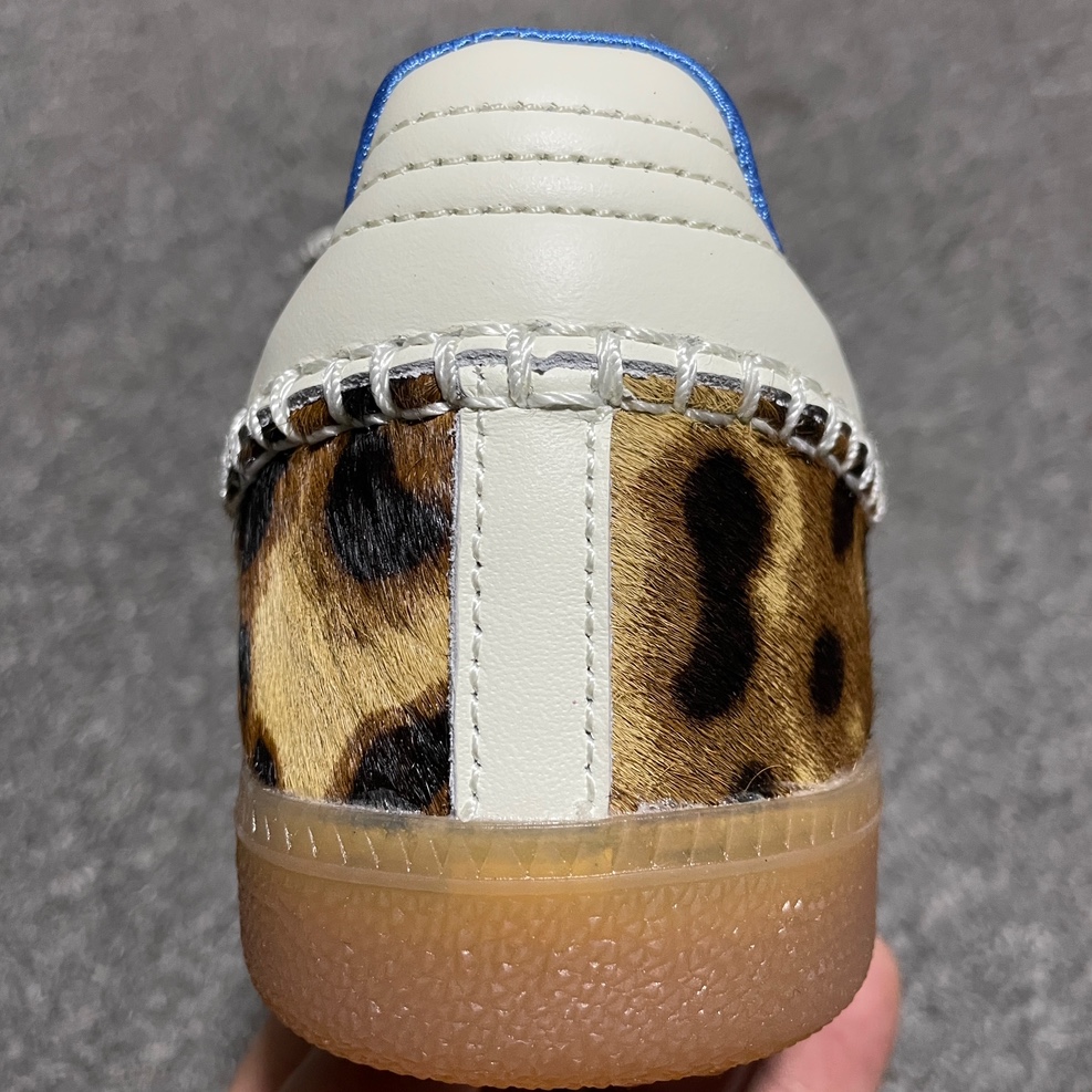 Wales Bonner × adidas Samba Pony Leo Low "Dark Brown/Cream White"（IE0578）