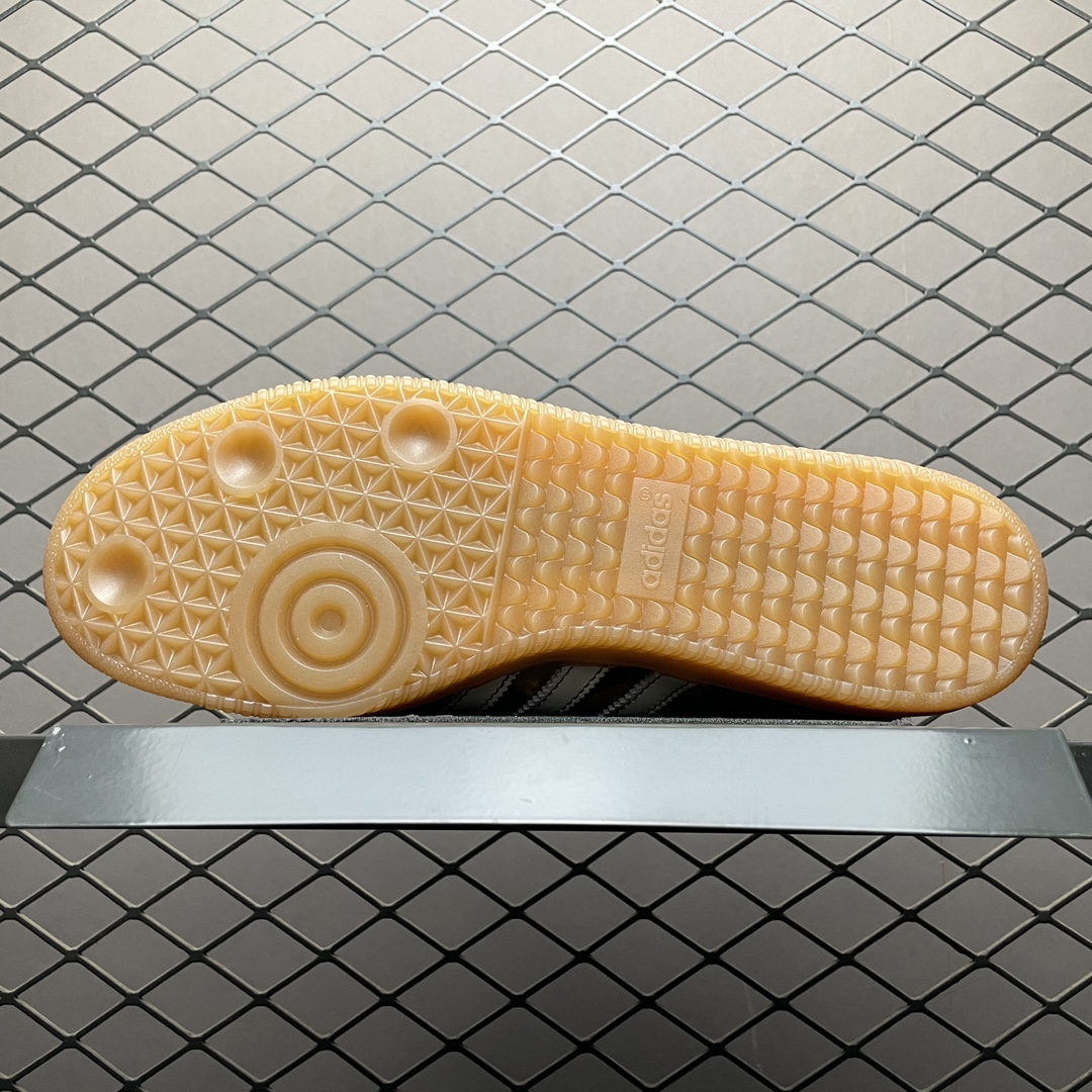 Wales Bonner × adidas Samba Pony Leo Low "Dark Brown/Cream White"（IE0578）