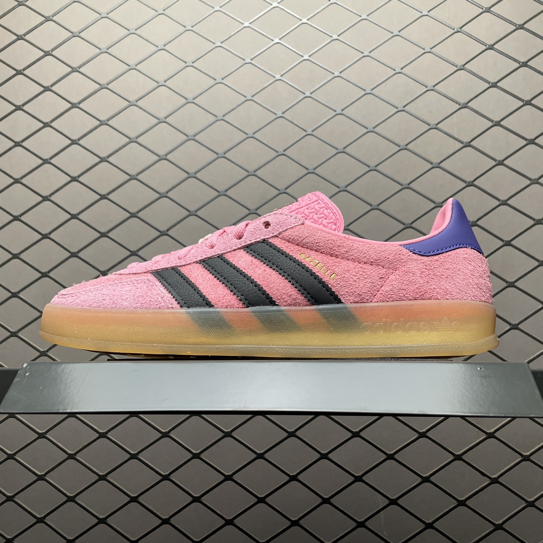 Adidas Originals Gazelle Indoor Bliss Pink Sneakers（IE7002）