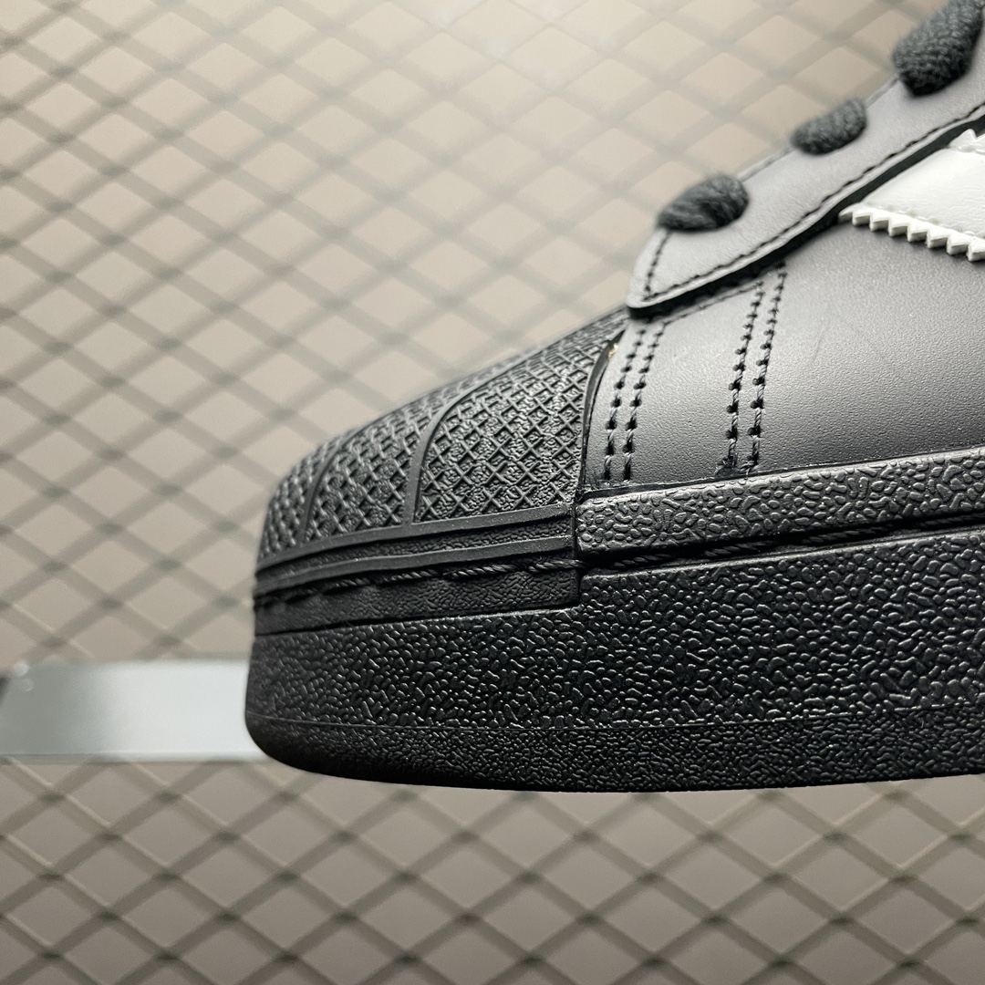 adidas Superstar Foundation "Black/White/Black"（IG9777）