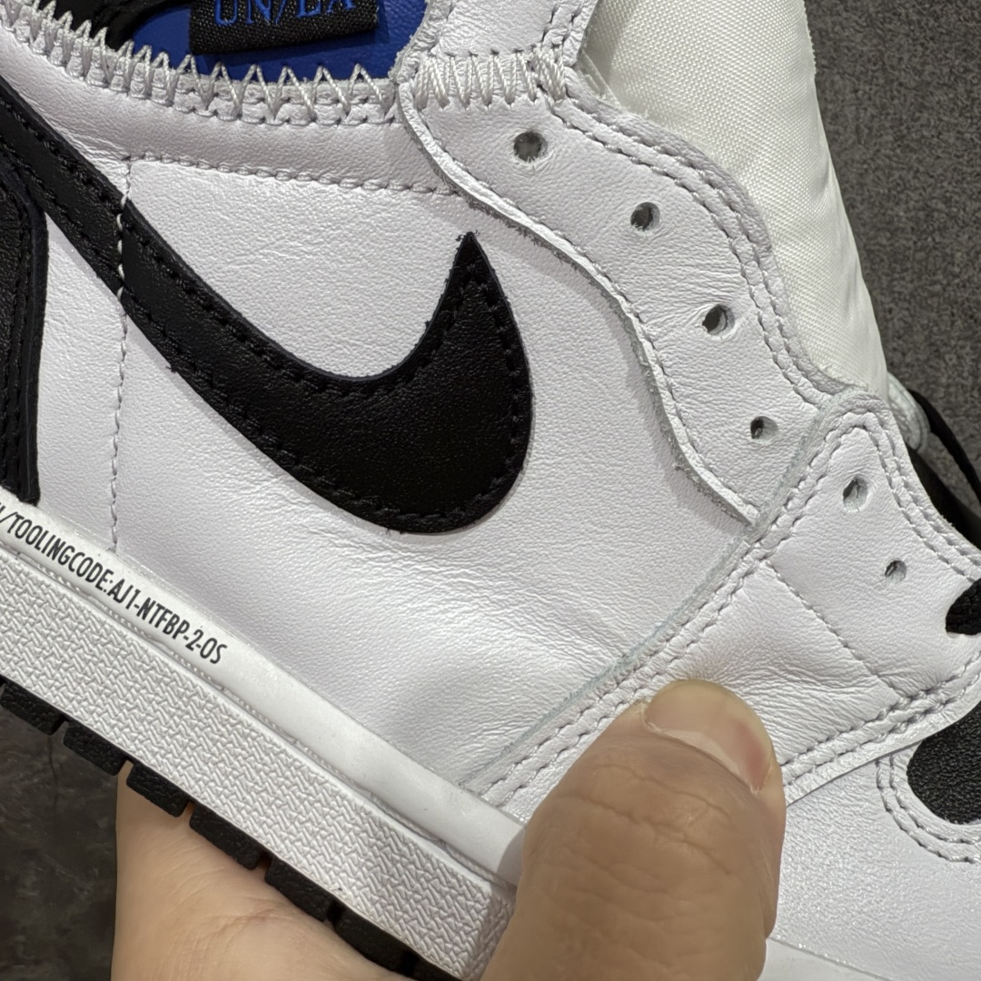 fragment design × UNION × Nike Air Jordan 1 Retro High OG "Black/White"(II7282-100)