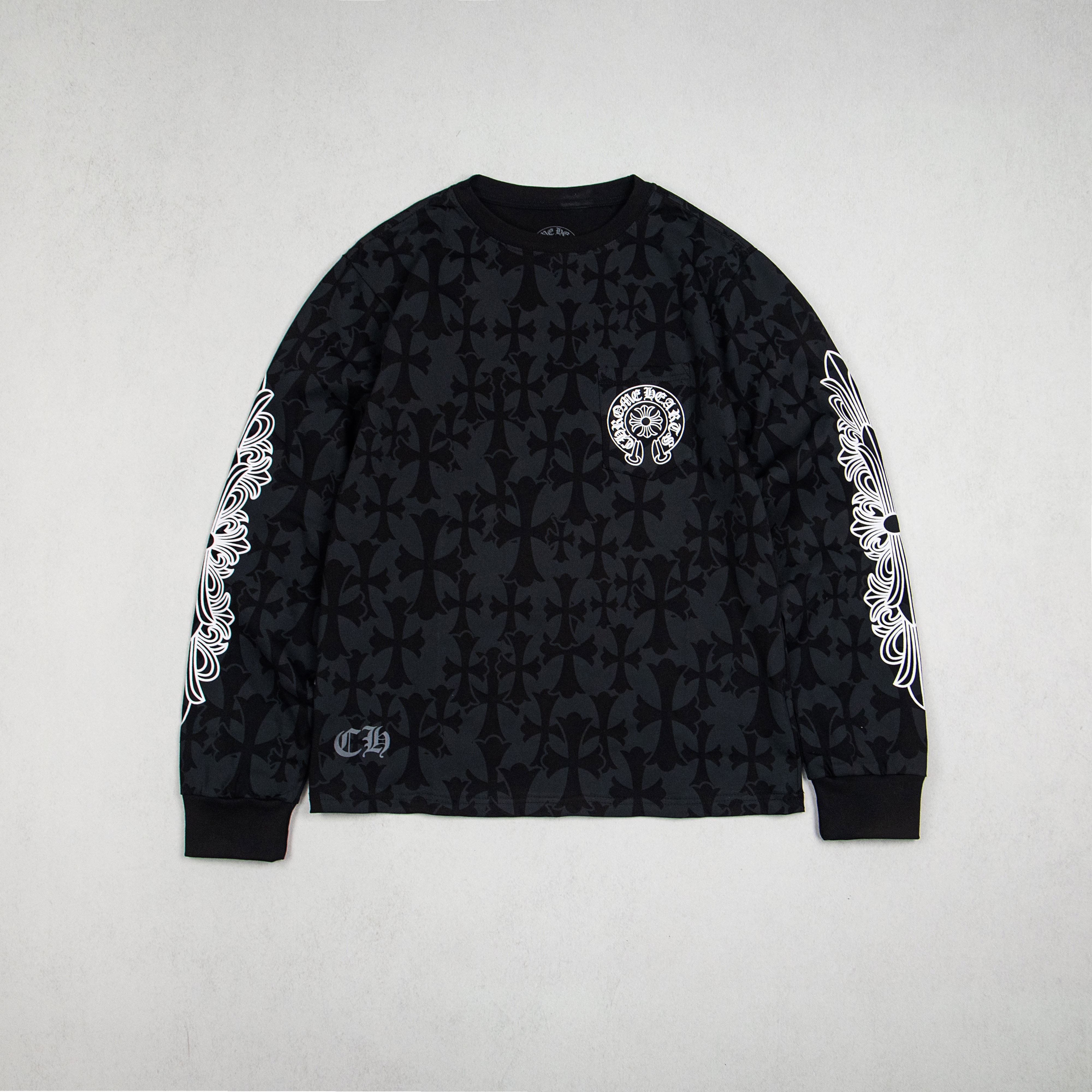 Chrome Hearts T-shirt Unisex Black(CH-0788918）