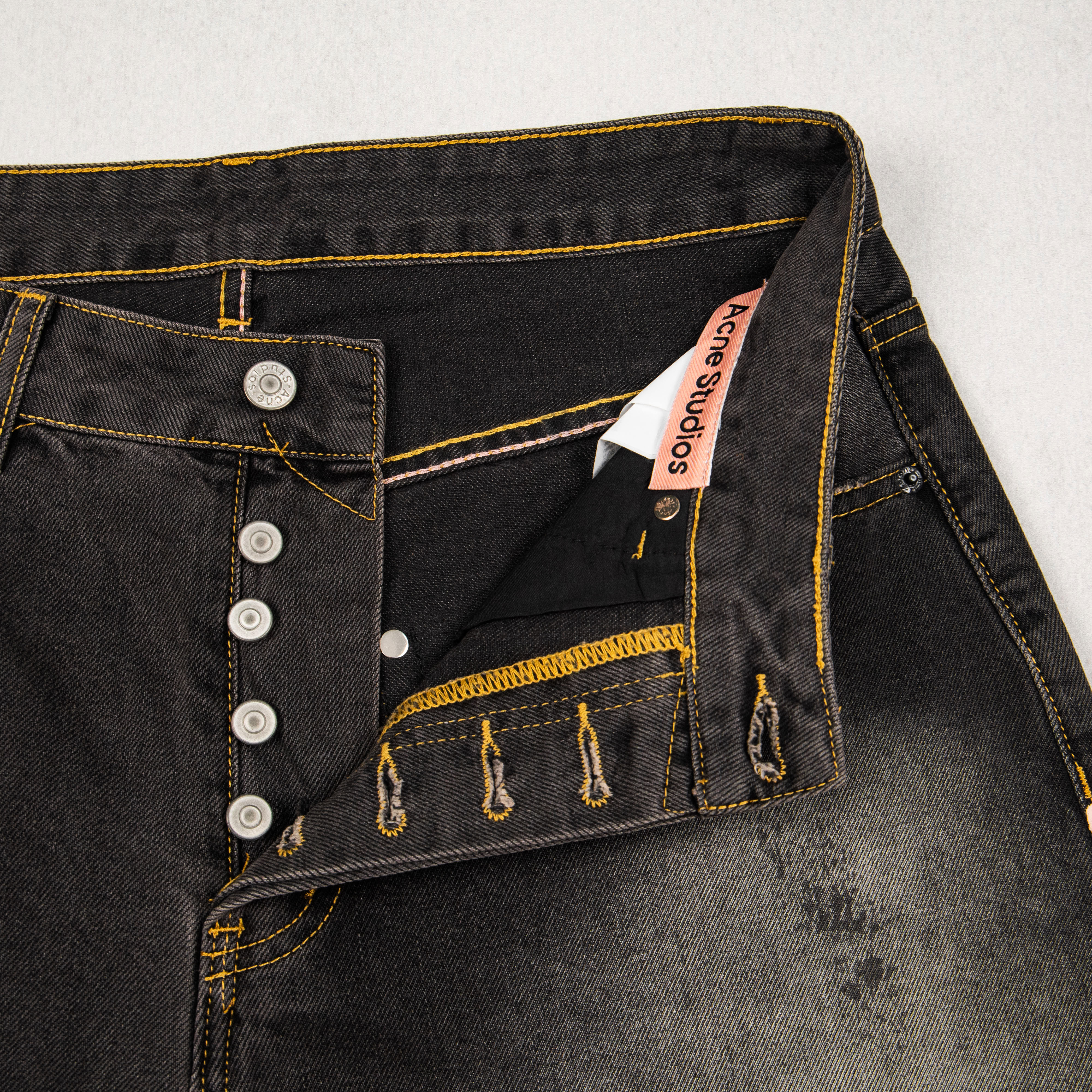 Acne Studios Relaxed Fit Jeans - 2023 - Black (C00103-900）