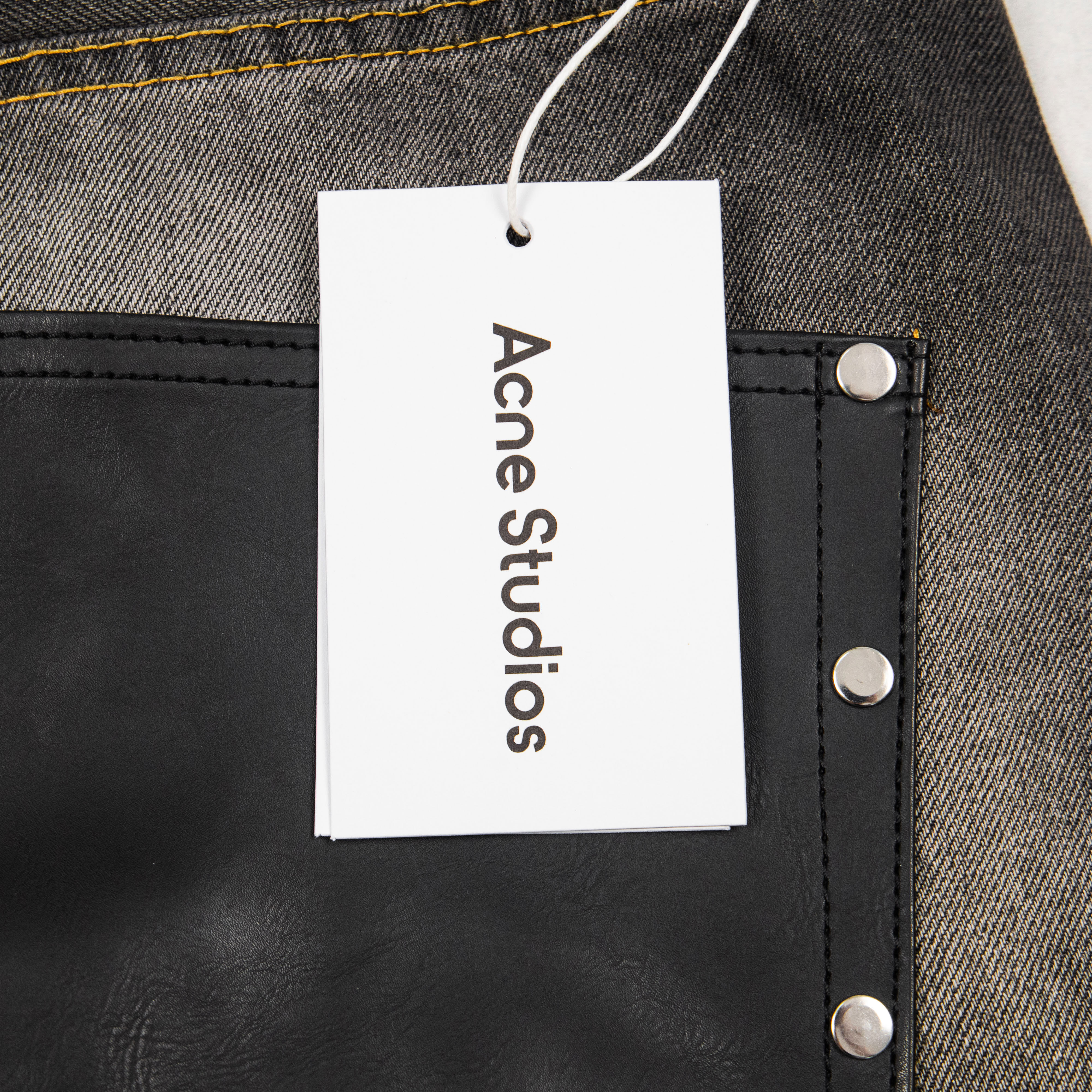 Acne Studios Relaxed Fit Jeans - 2023 - Black (C00103-900）